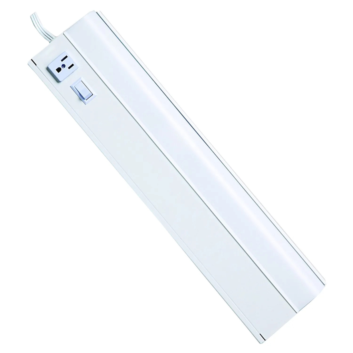 Good Earth G9318P-T8-WH-I Good Earth G9318P-T8-WH-I Corded Fluorescent Undercabinet Light, 15 W, 120 V