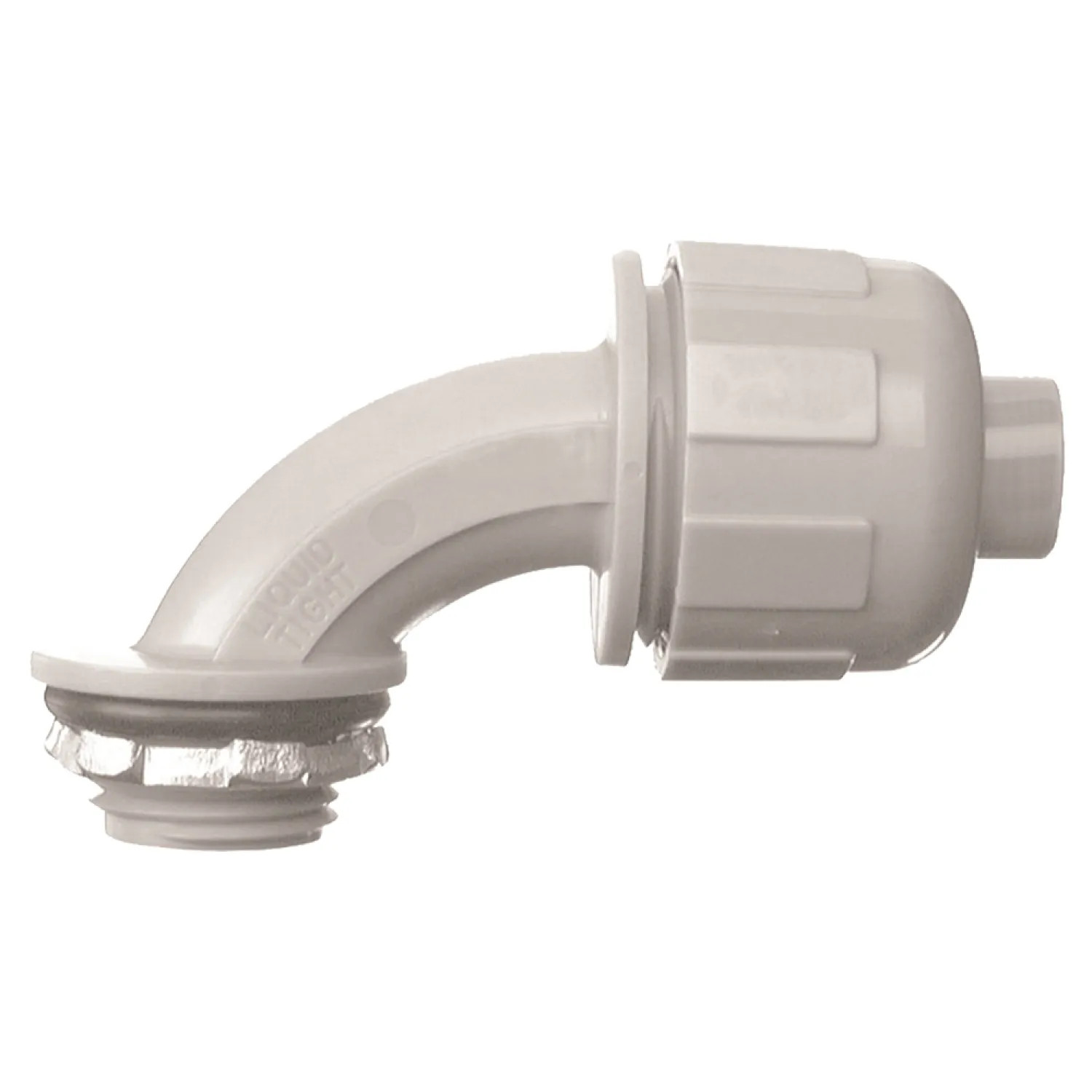 Halex 97692 Quick Set 97692 Liquid Tight Conduit Elbow, 90 deg, 3/4 in, Nylon