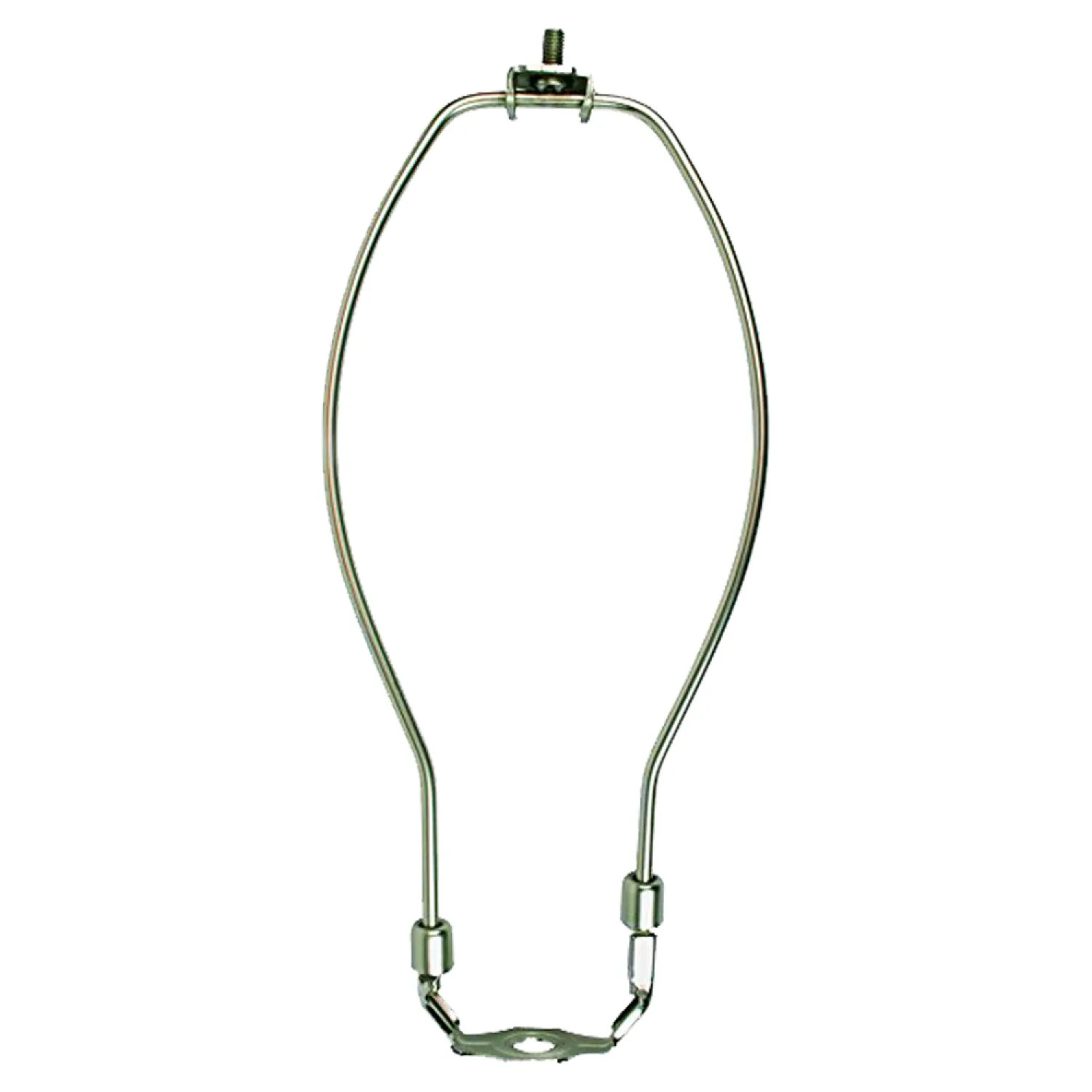 Jandorf 60125 Jandorf 60125 Detachable Lamp Harp, 10 in L X 4-7/16 in W, Brushed Pewter