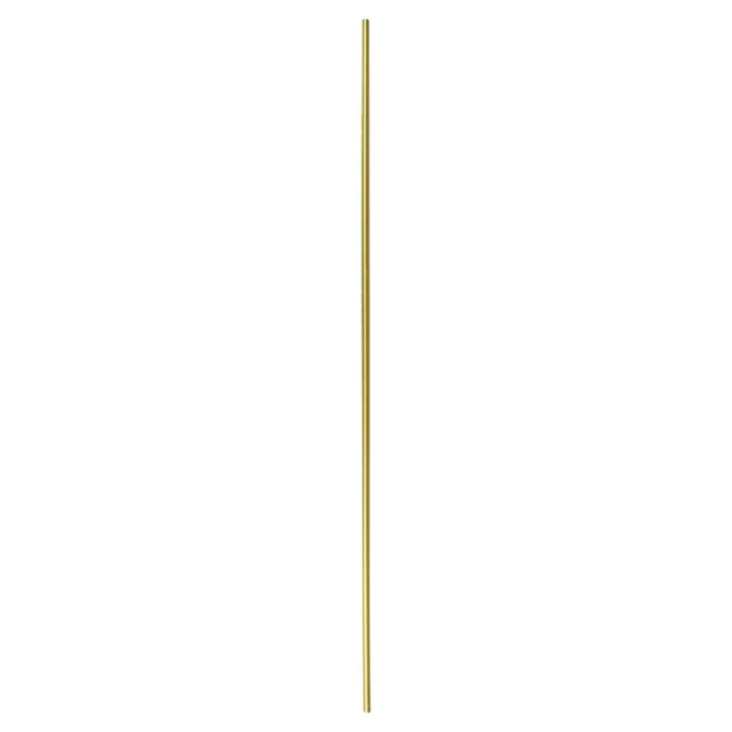 Jandorf 60165 Jandorf 60165 Lamp Pipe, 1/8 in IPS X 30 in L, Brass Plated