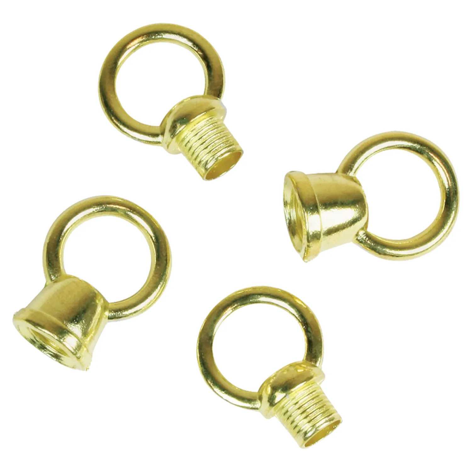 Jandorf 60243 Jandorf 60243 Lamp Loop, 1/8 in MIP X 1/8 in FIP, Brass