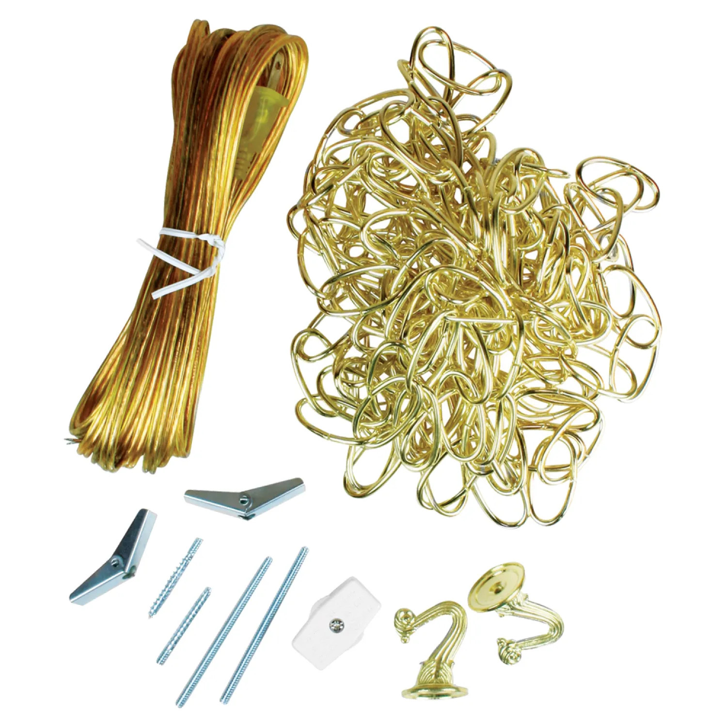 Jandorf 60260 Jandorf 60260 Swag Kit, Brass