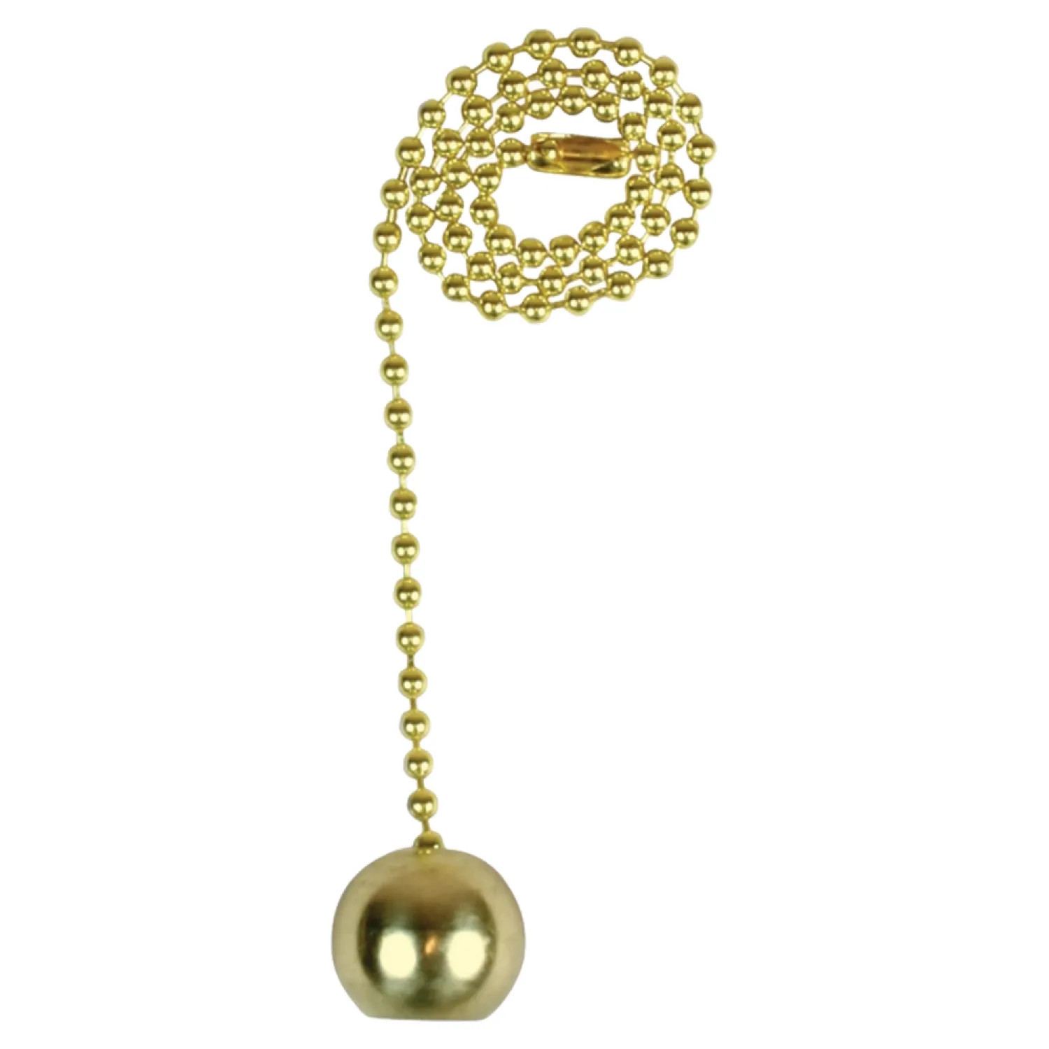 Jandorf 60314 Jandorf 60314 Ceiling Fan Pull Chains, Solid Brass Ball, Solid Brass