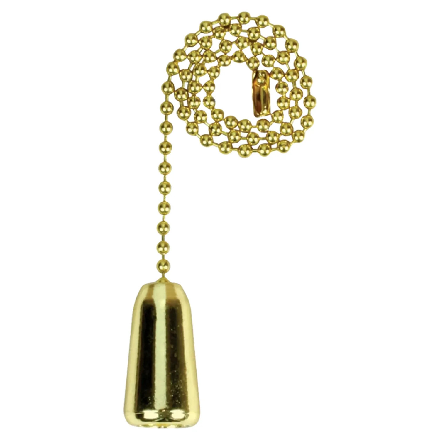 Jandorf 60315 Jandorf 60315 Ceiling Fan Pull Chains, Brass Teardrop, Solid Brass