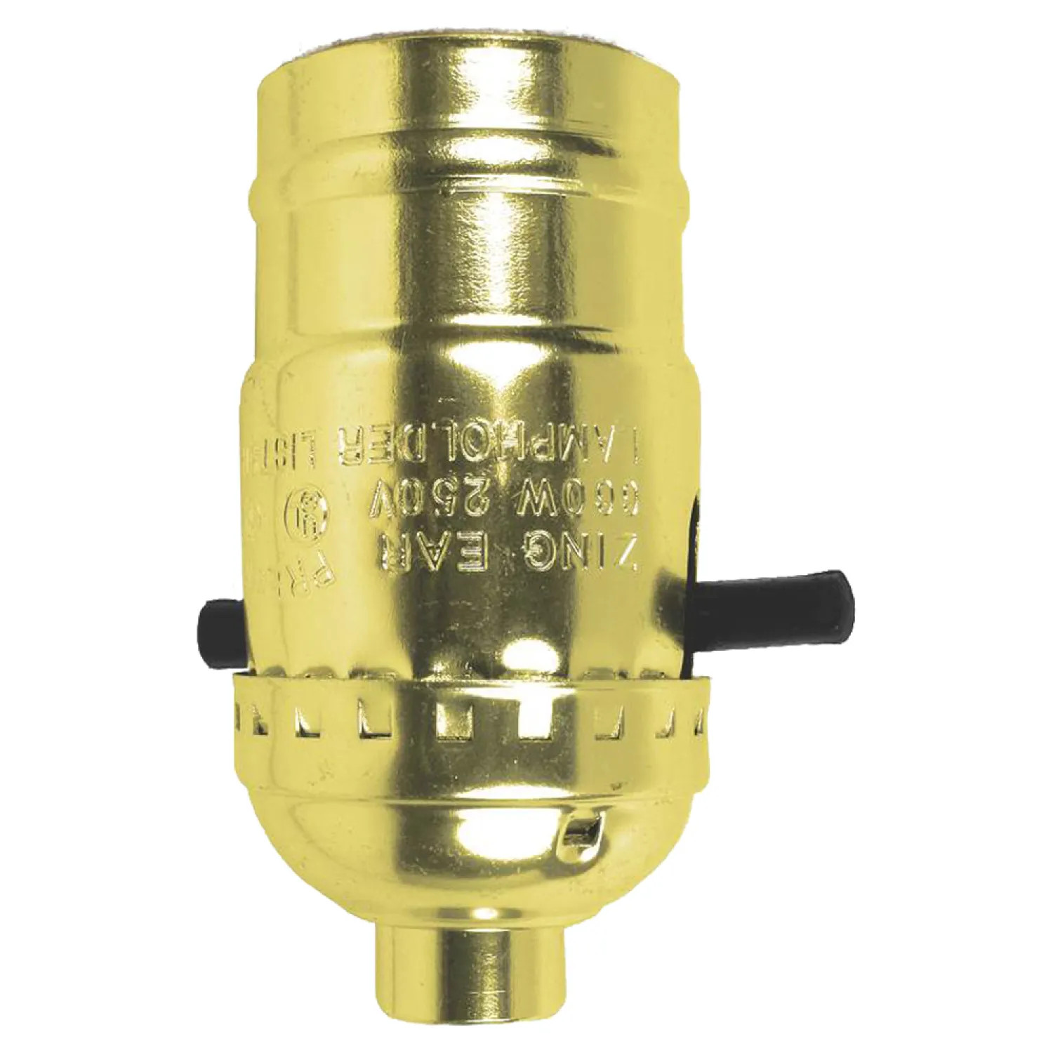 Jandorf 60407 Jandorf 60407 On/Off Push Through Lamp Socket, 660 W, Medium