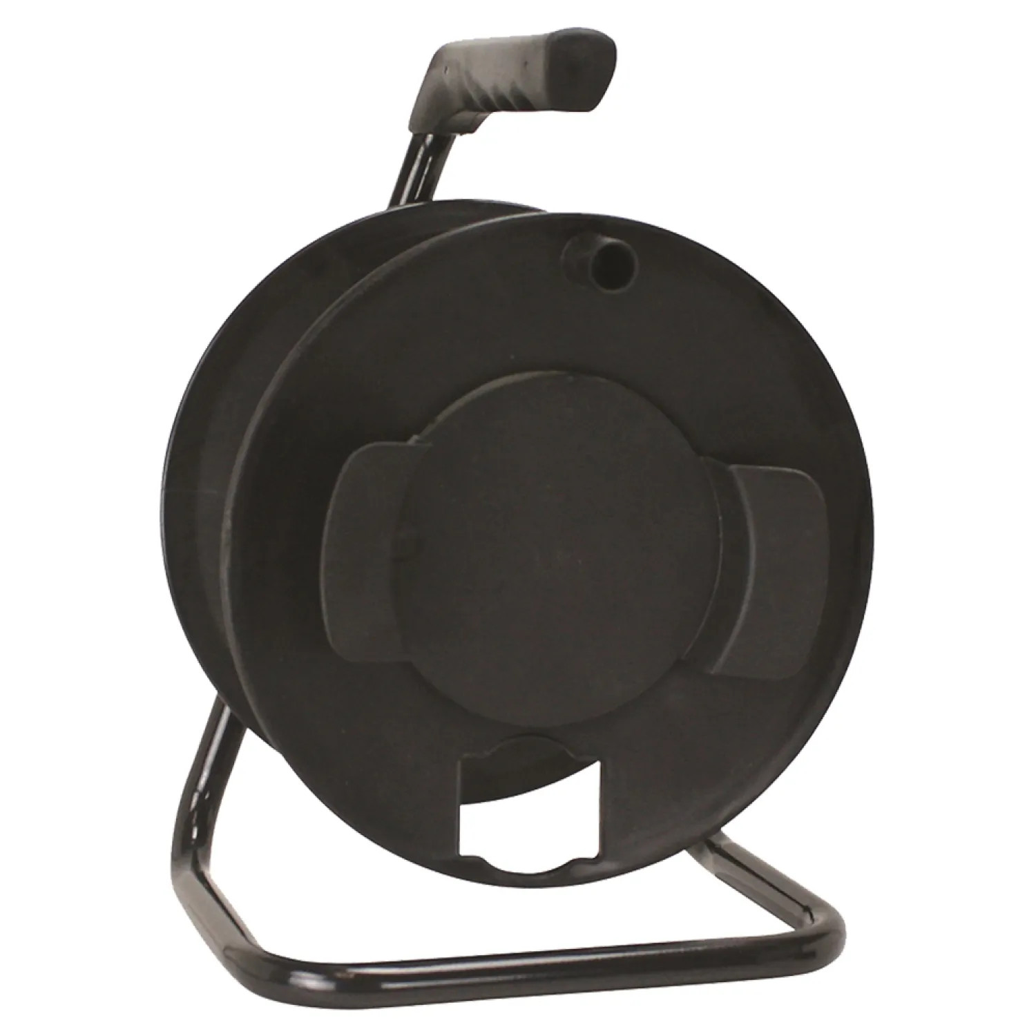 Power Zone ORCR3000 Powerzone ORCR3000 Cord Storage Reels, Metal Stand, Black