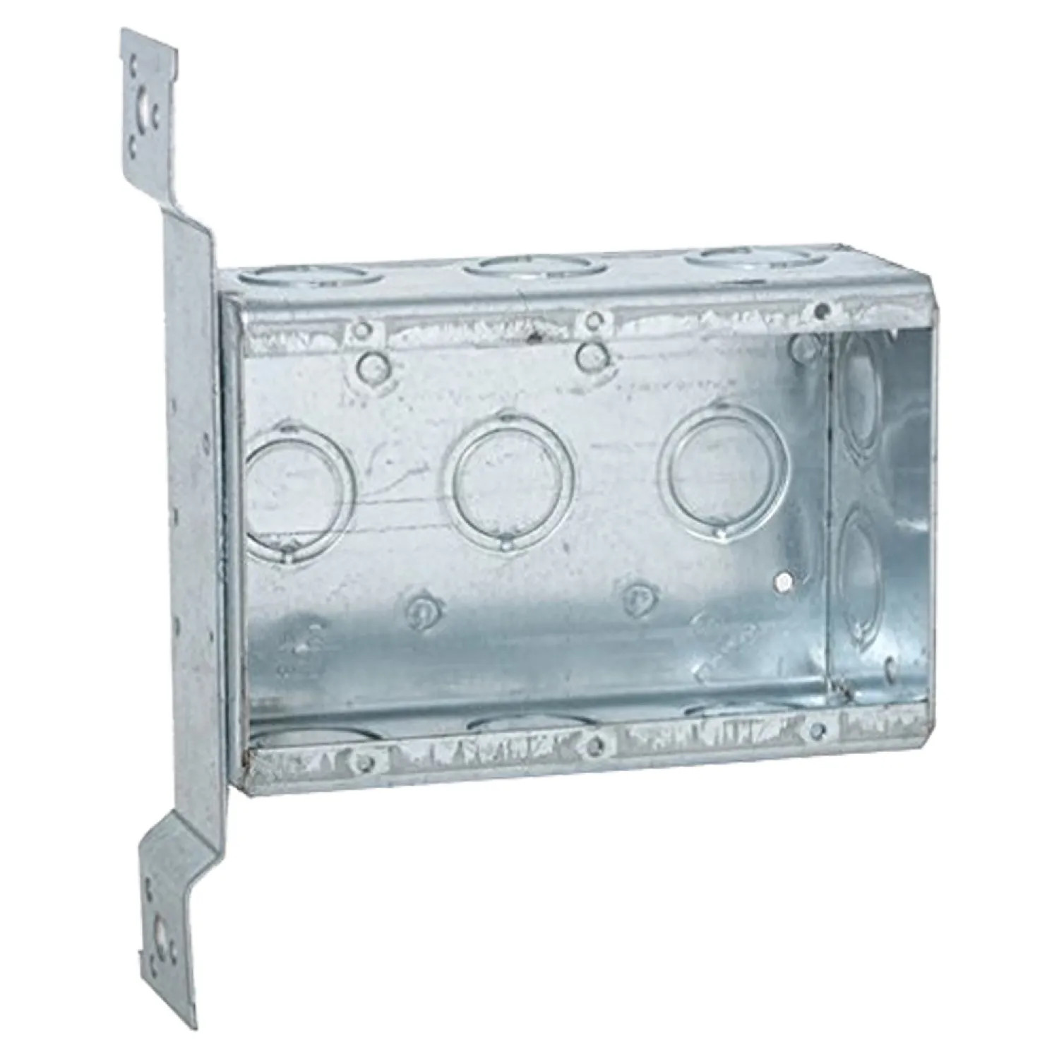Raco 686 Raco 686 Switch Box, 3 Gang, 47.8 cu-in x 7-5/8 in L x 5.997 in W x 2-1/2 in D