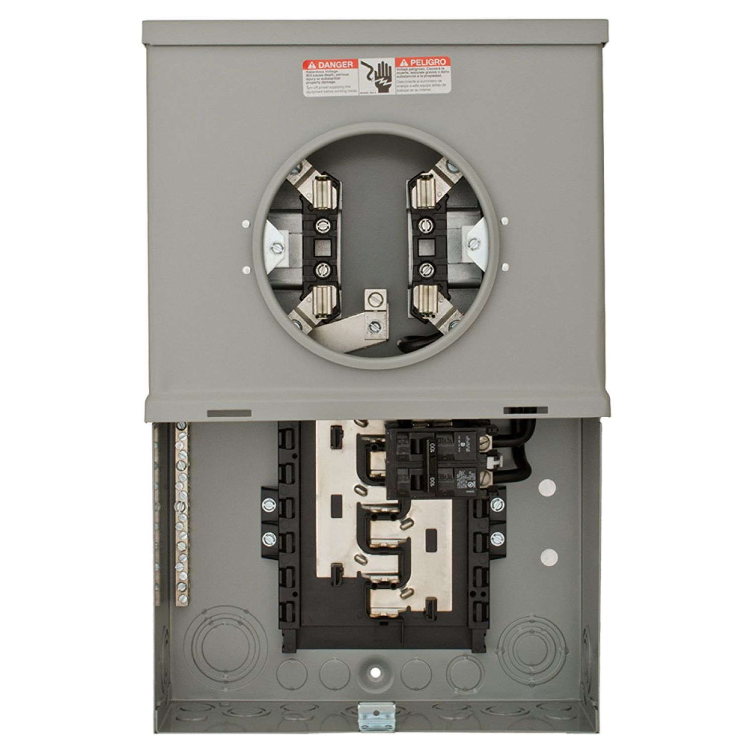 Siemens MC1020B1100S Siemens Energy MC1020B1100S Meter Socket Load Centers, Ring Type, Overhead, 100 Amp