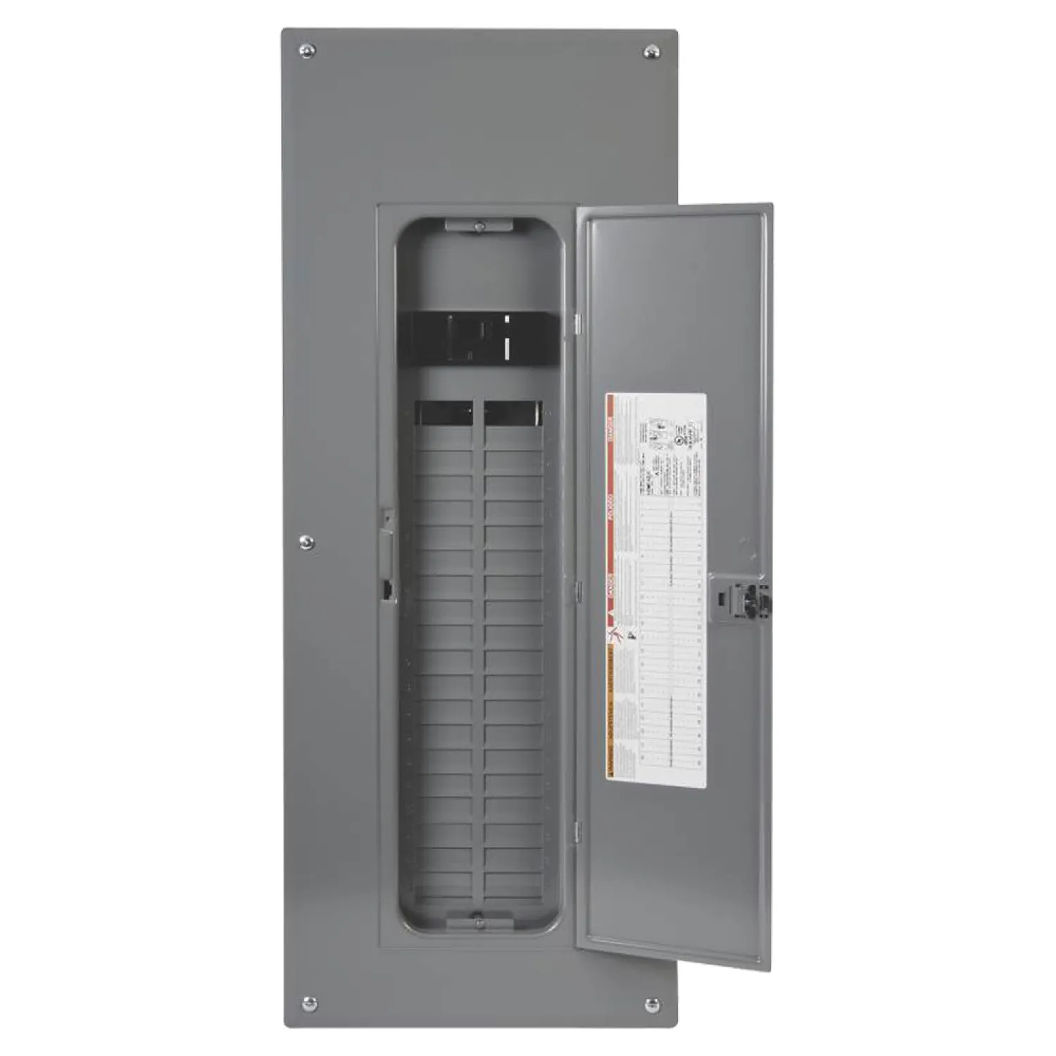 Square D HOM4080M200PC Square D HOM4080M200PC Homeline Main Breaker Load Center, Indoor, Plug-On, 200A