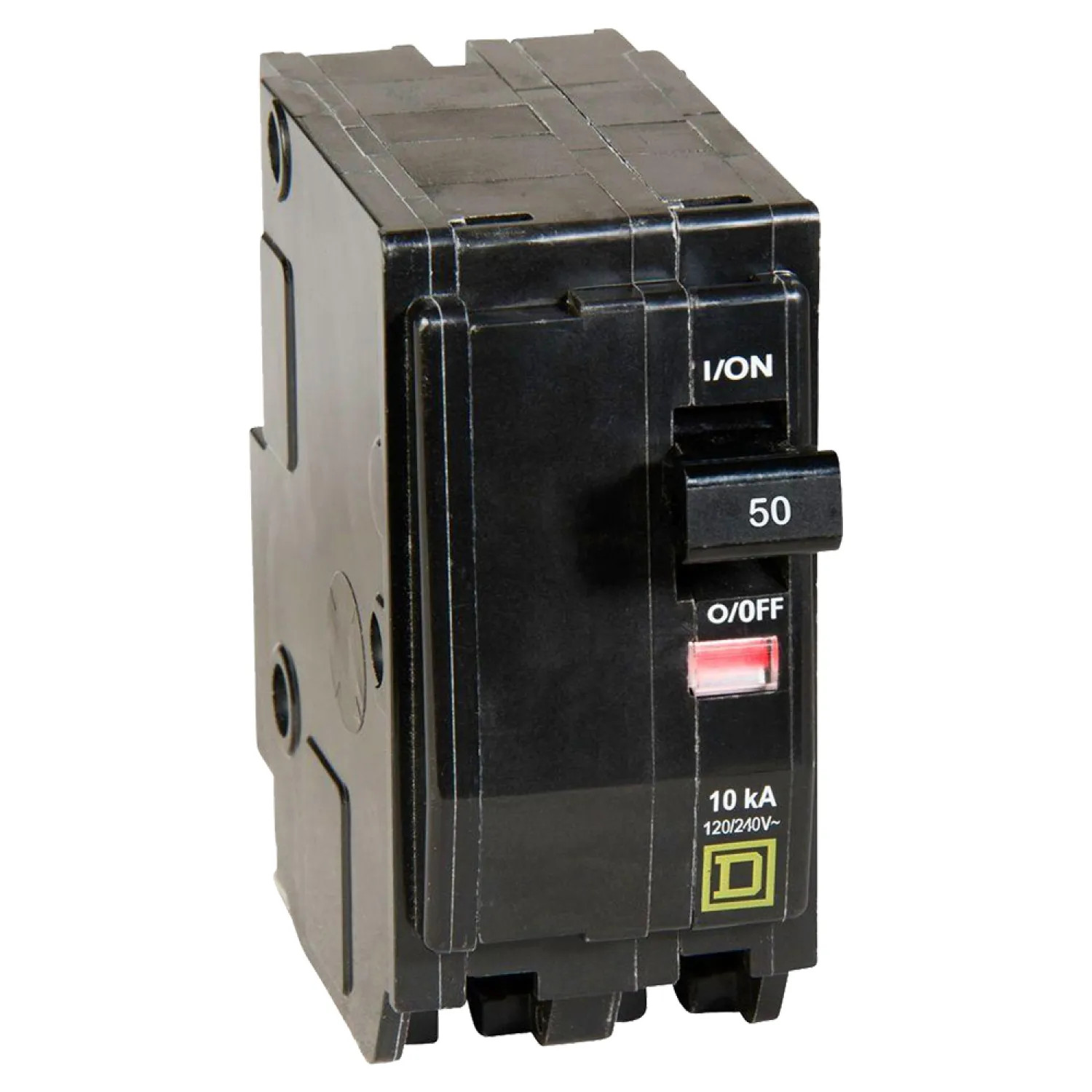 Square D QO250CP Square D QO250CP Type QO Standard Circuit Breaker, 120/240 VAC, 50 A, 2 P, 10 kA