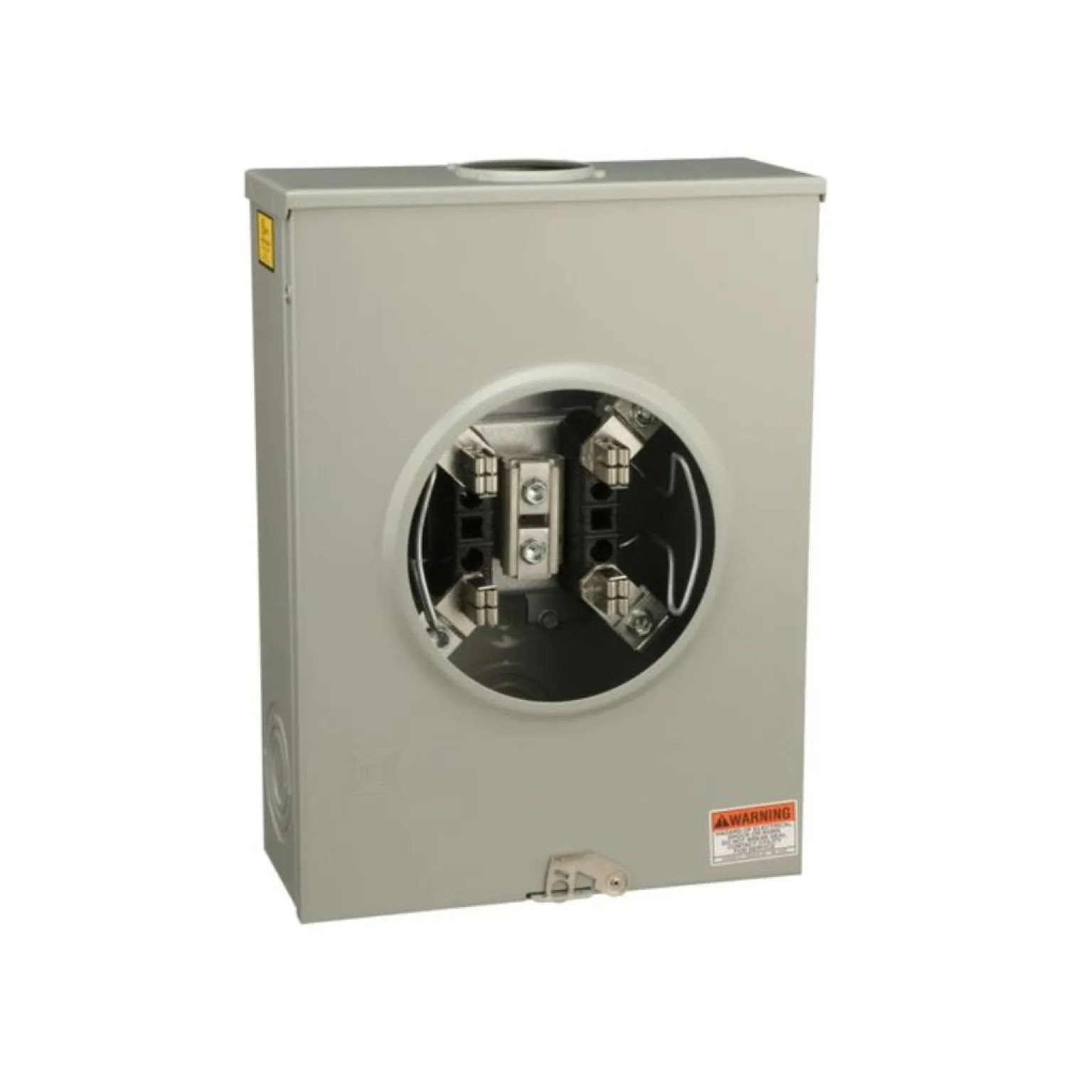 Square D UTRS213B Square D Ringless Overhead/Underground Steel Meter Sockets, 200 Amp, Single Phase, 3-Wire Design, Outdoor - UTRS213B