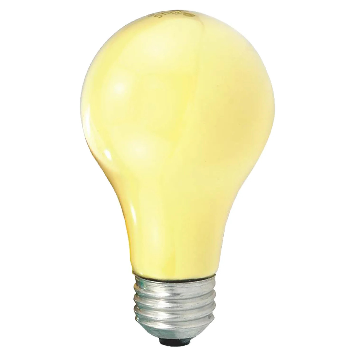 Sylvania 10390 Osram Sylvania 10390 Bug Light Incandescent Lamp, 60 W, 120 V, A19, Medium Screw ,, 1000 hr