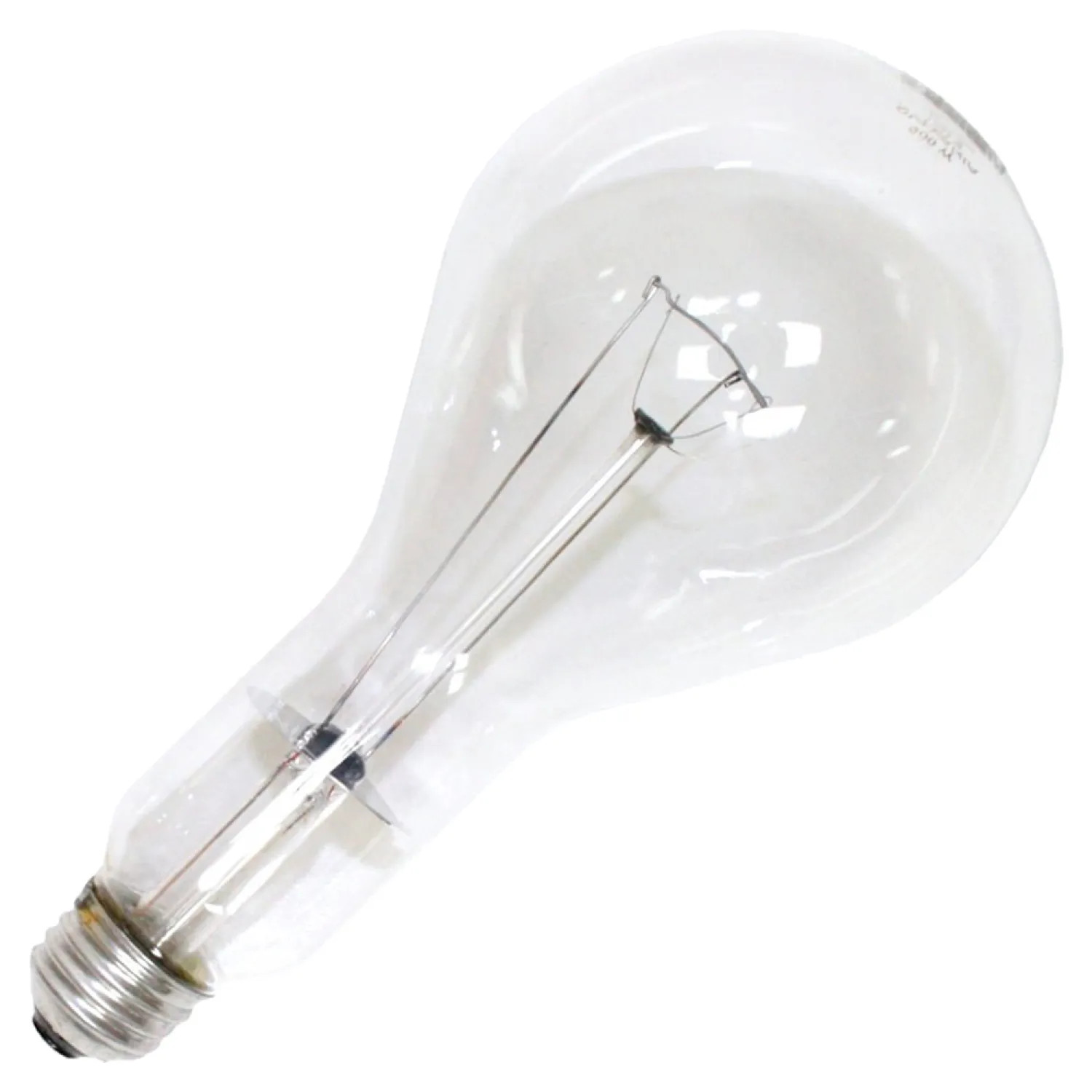 Sylvania 300W/CLEAR/PS30 Osram Sylvania 15740 Incandescent Lamp, 300 W, 120 V, PS30, Medium Screw ,, 750 hr