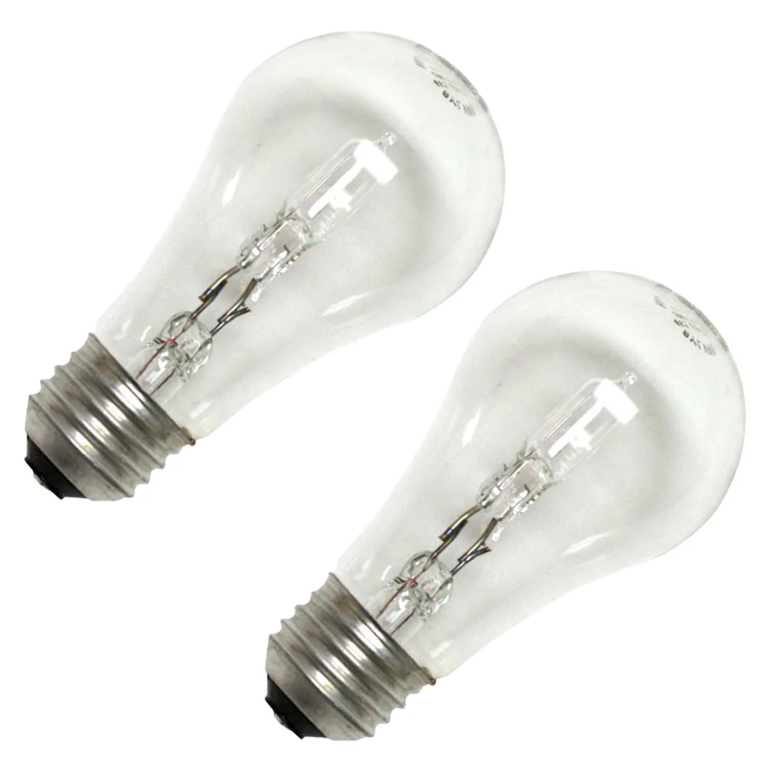 Sylvania 52551 Osram Sylvania 52551 Tungsten Halogen Lamp, 72 W, 120 V, A19, Medium Aluminum Screw ,