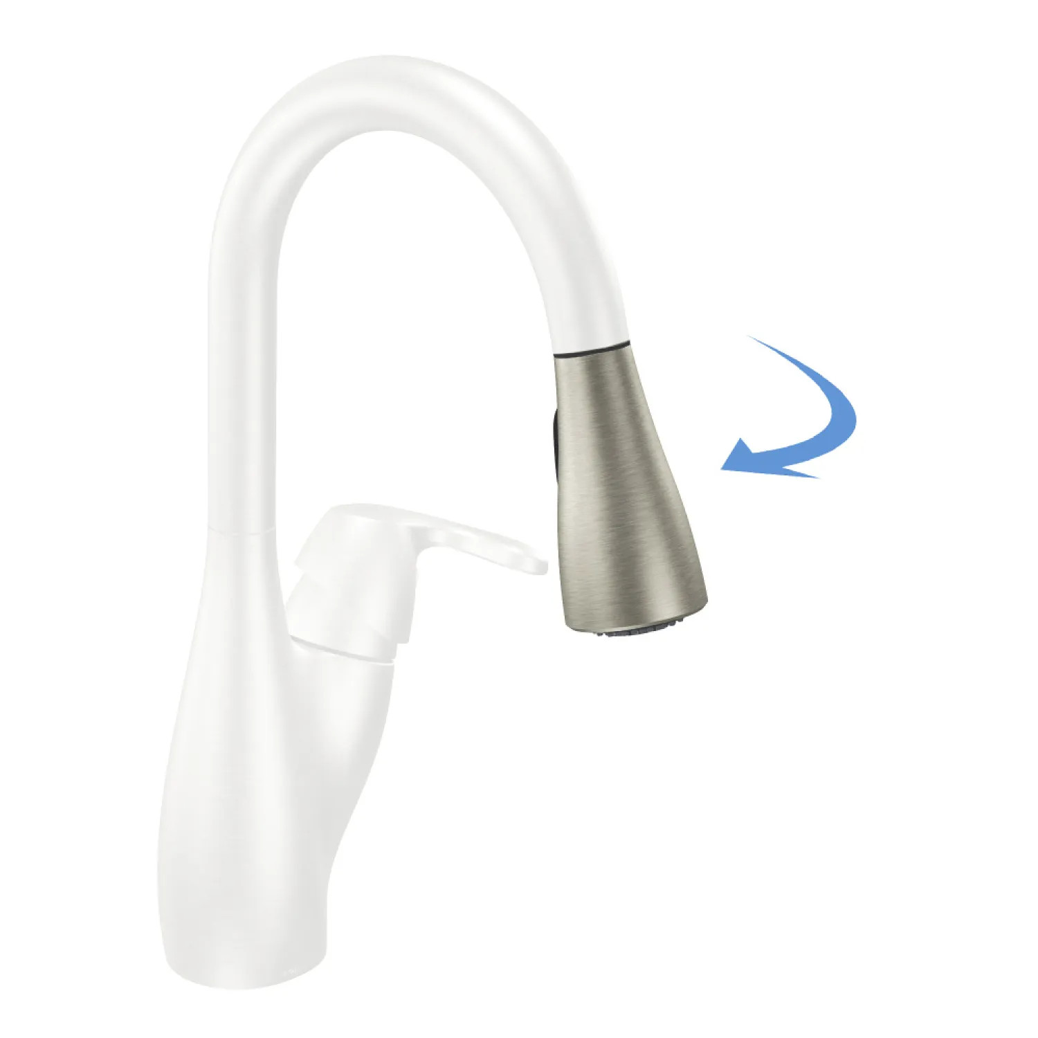 Moen 131380SL Moen 131380SL Arbor 2.2 GPM Wand Kit, Stainless