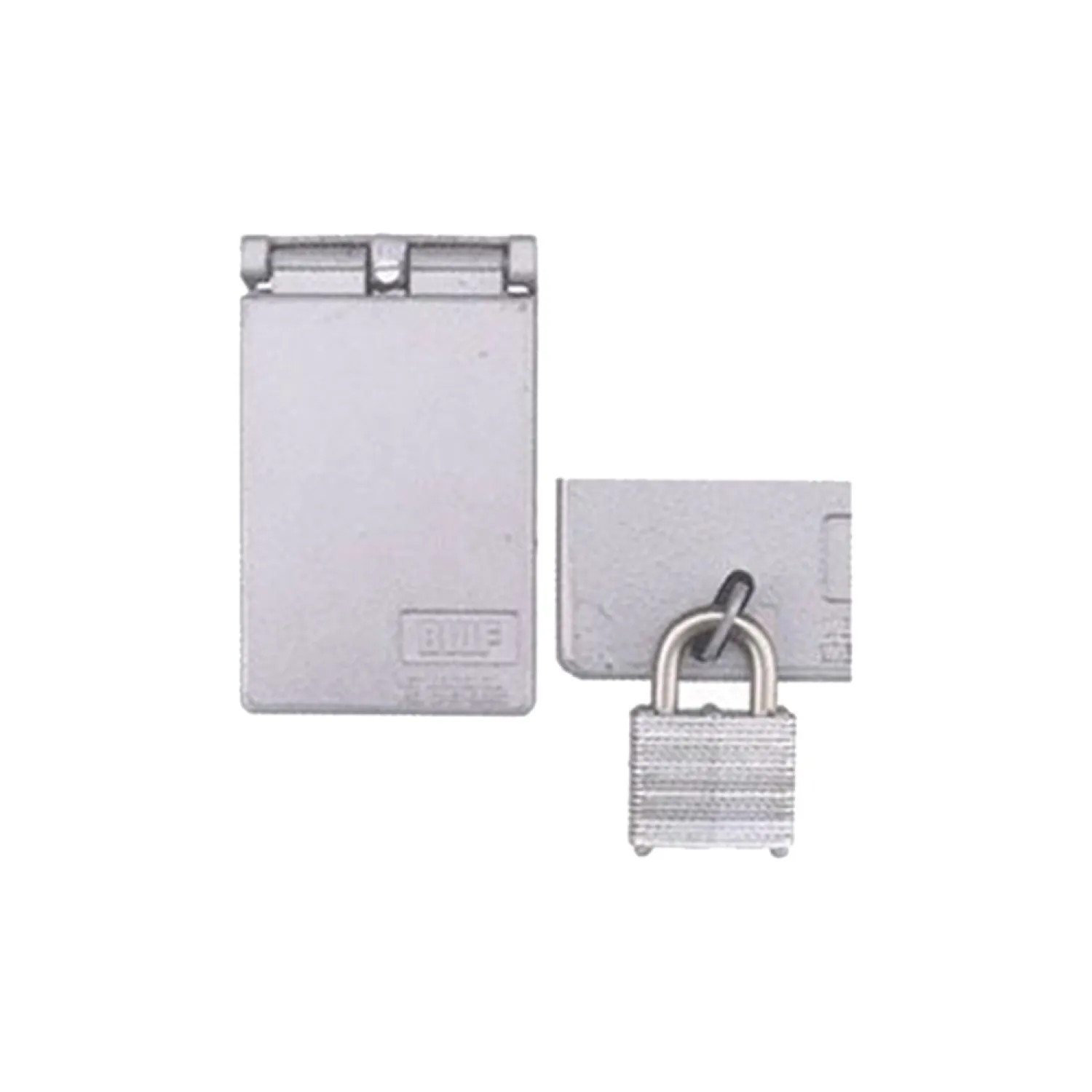 Teddico PO-50V Teddico PO-50V Power Outlet Cover , Metal, 1-Gang, Powder-Coated, Gray