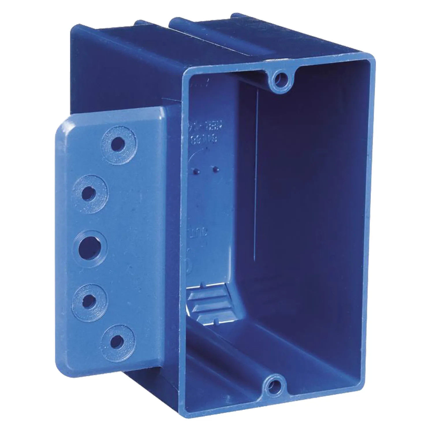 Carlon B118B-UPC Thomas & Betts Carlon PVC New Work Electrical Switch and Outlet Box with Bracket - B118B-UPC