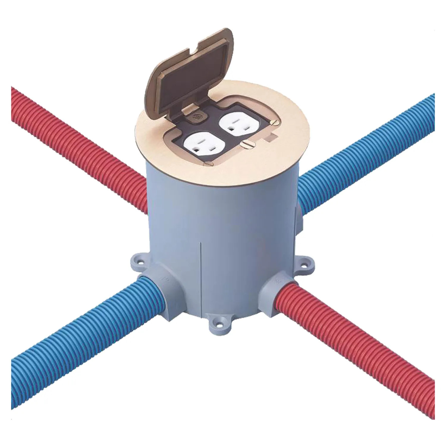 Carlon E971FB-CAR Carlon E971FB-CAR Floor Base Box, 90 cu-in