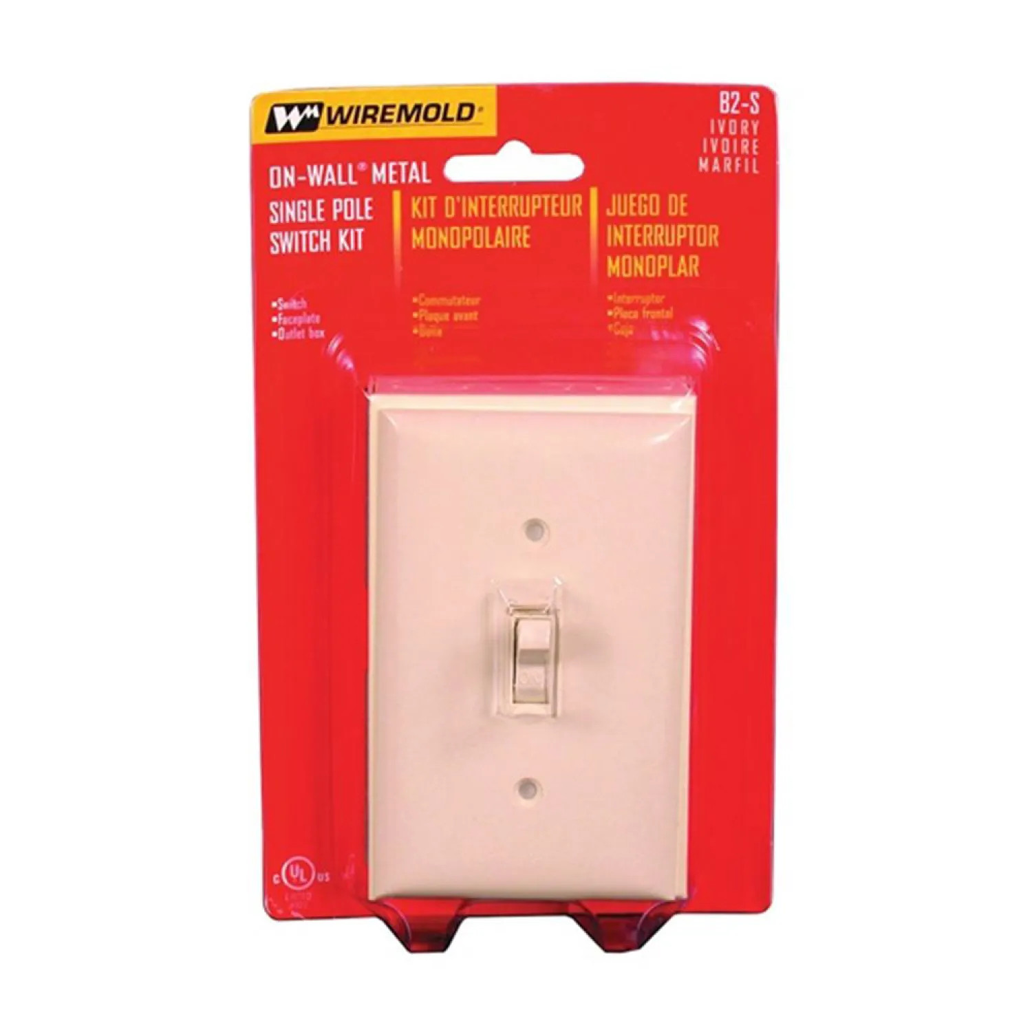 Legrand B2S Legrand B2S Wiremold Switch Kit, Ivory