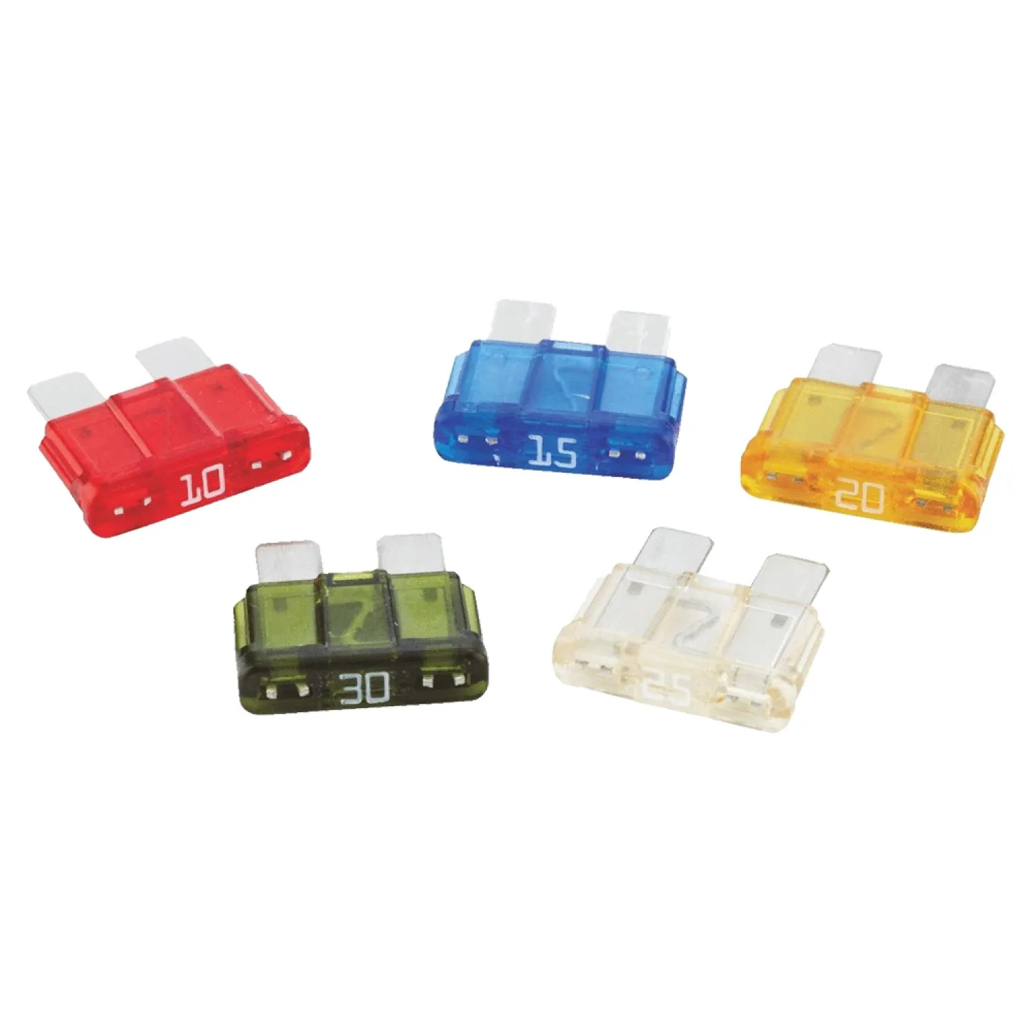 Bussman BP/ATC-A5-RP Bussmann BP/ATC-A5-RP High Amperage Assortment Automotive Fuse Kit, 5 Pieces