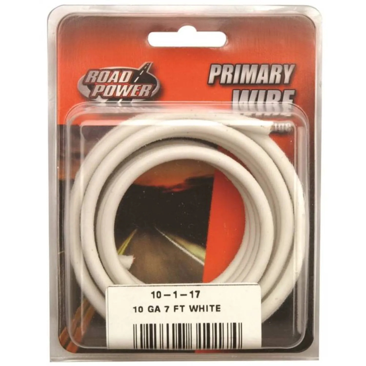 Coleman Cable 55671933/10-1-16 Road Power 10-1-17 Primary Electrical Wire, 10 AWG, 7 ft, PVC