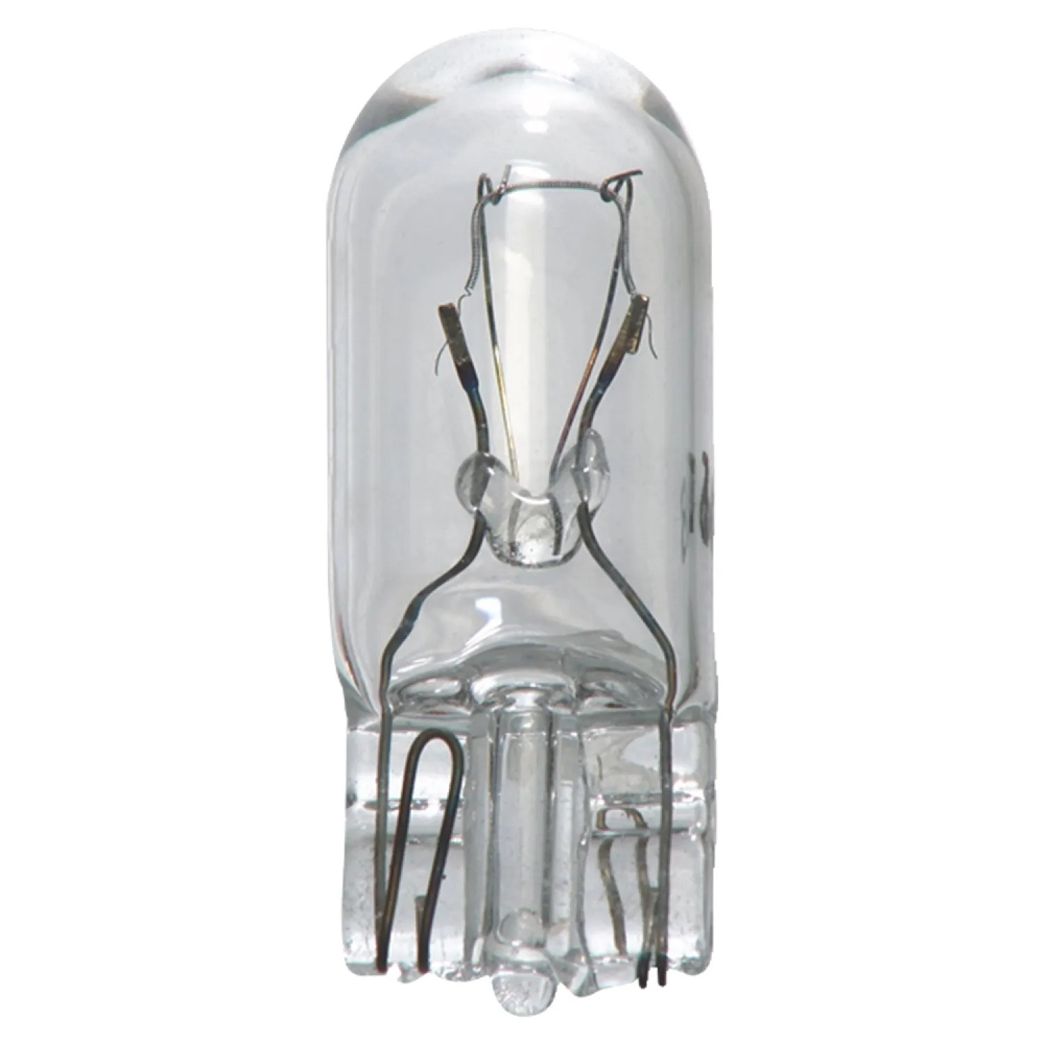 Eiko 168-BP Eiko 168-BP Auto Indicator Bulb, 4.9 W, 14 V, T3-1/4, Miniature Wedge, 1500 hr