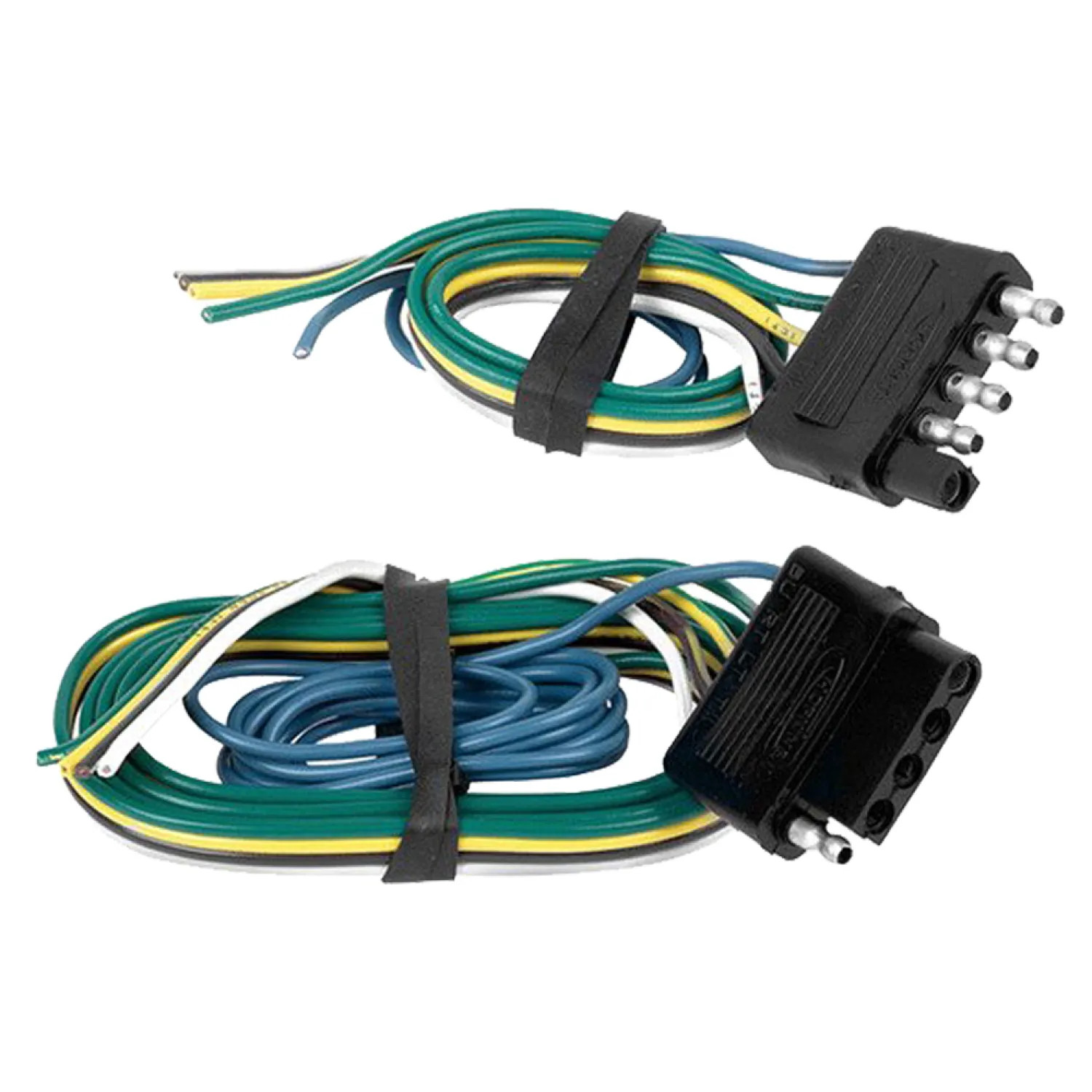 Hopkins 47895 Hopkins 47895 Flat Trailer Connector Set, 5 Wire, 48 in Vehicle End, 12 in Trailer End