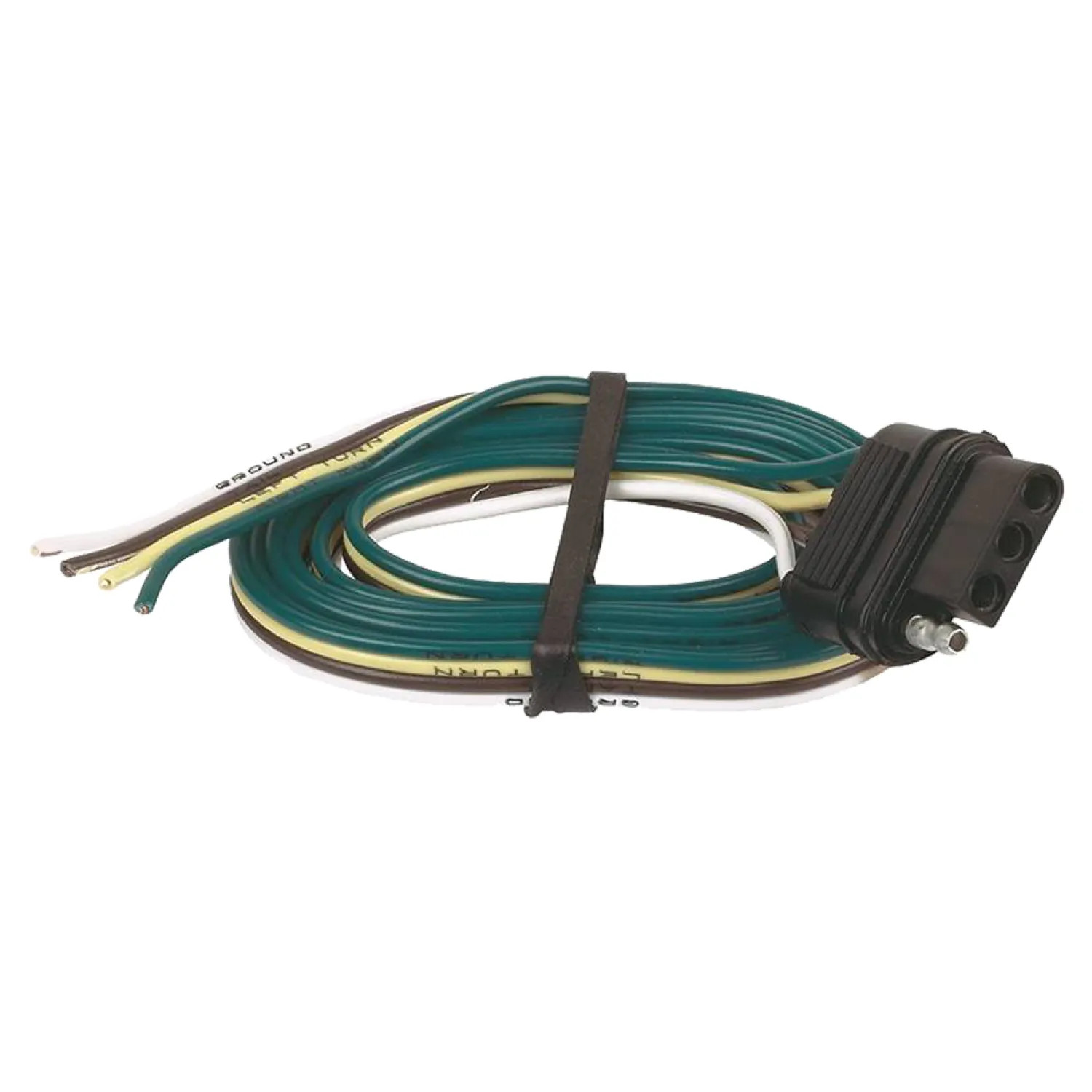 Hopkins 48035 Hopkins 48035 Flat Trailer Wire Connector, 4 Wire, Plastic/Metal