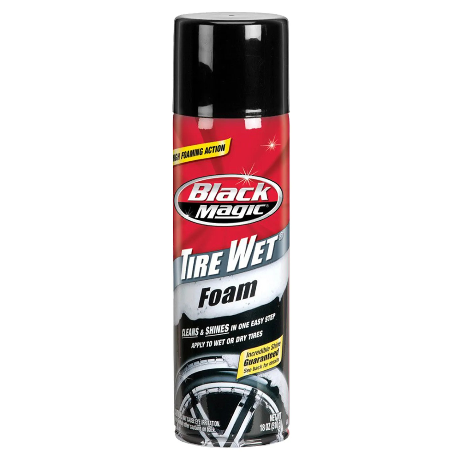Black Magic 800002220/22145 Black Magic 800002220/22145 Tire Wet Foam, 18 oz Aerosol, Foam