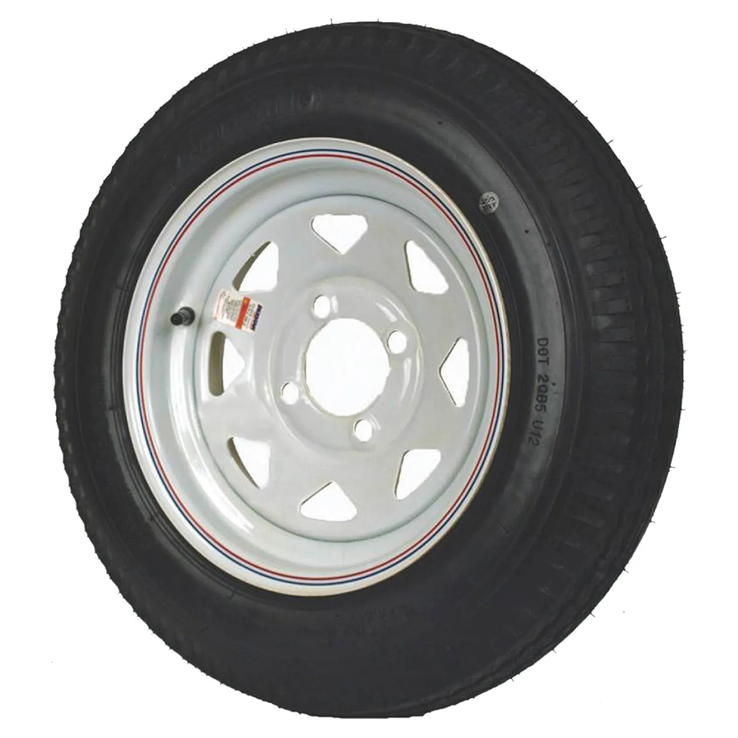 Martin Wheel DM412B-4C-I Martin Wheel DM412B-4C-I Tire Bias, 480-12, 12 X 4 in Rim, 1120 lb, 60 psi