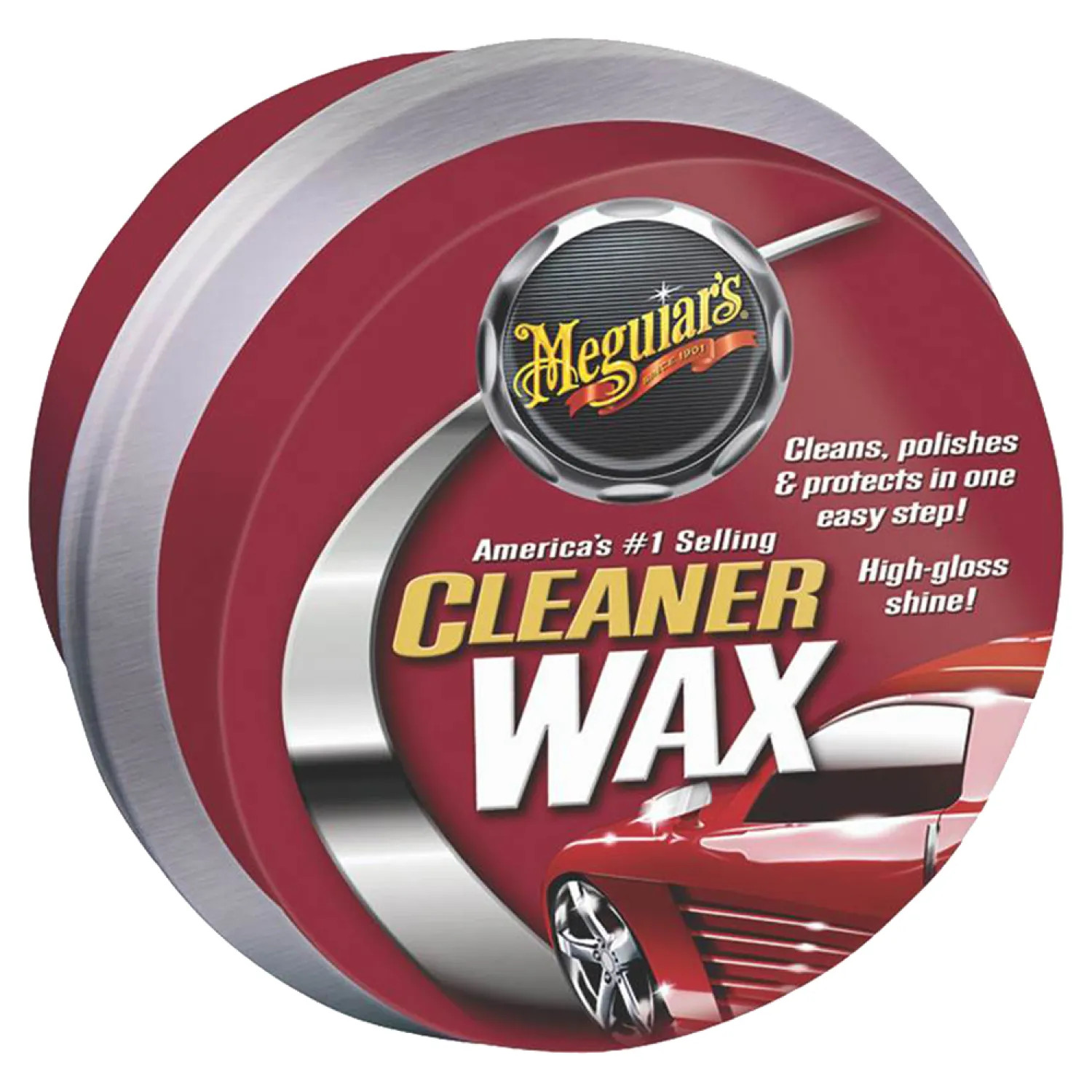 Meguiar's A1214 Meguiar A1214 Cleaner Wax, 11 oz, Paste, Light Cream