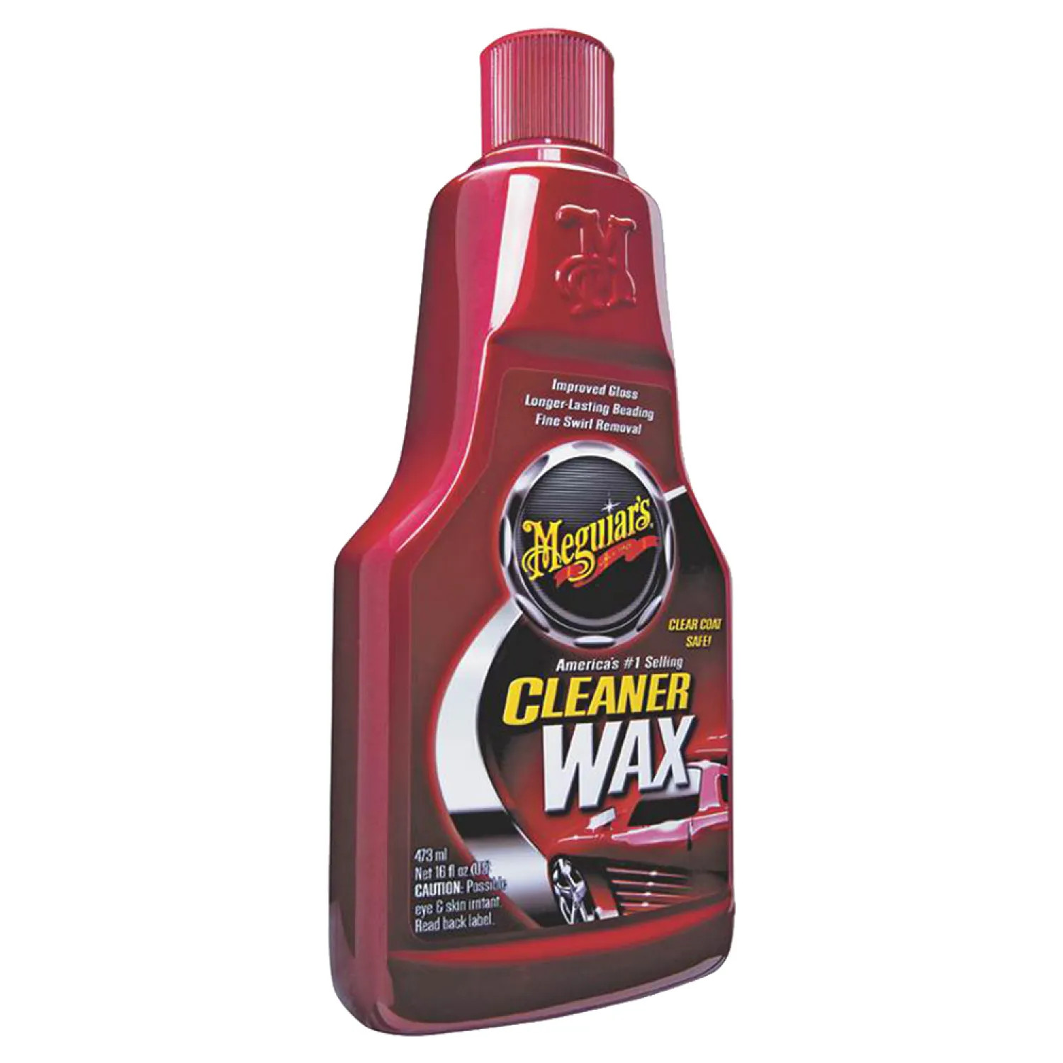 Meguiar's A1216 Meguiar A1216 Cleaner Wax, 16 oz, Liquid, White
