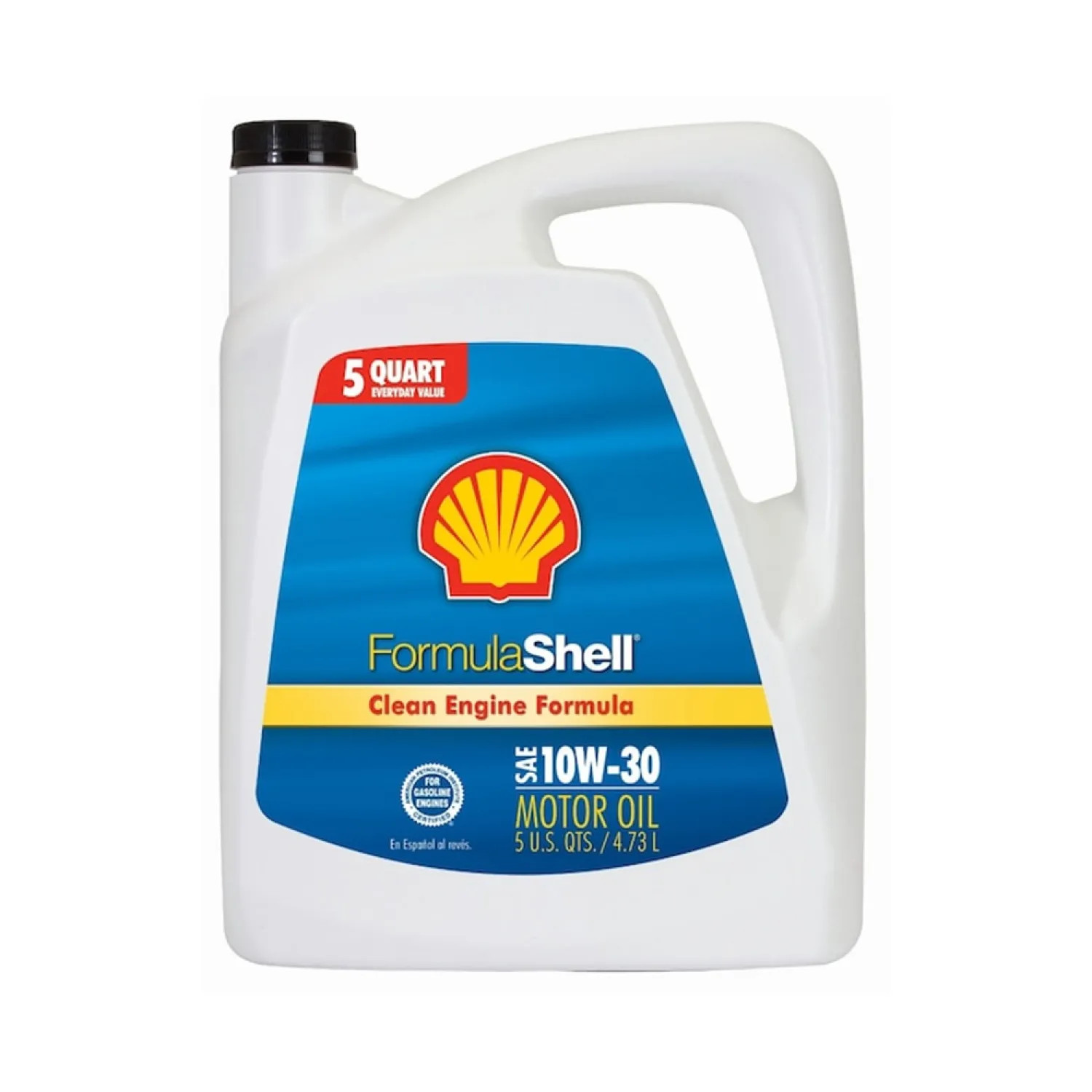 Pennzoil 550022699 Formula Shell 550022699 Multi-Grade Motor Oil, 5 qt, Amber, Liquid