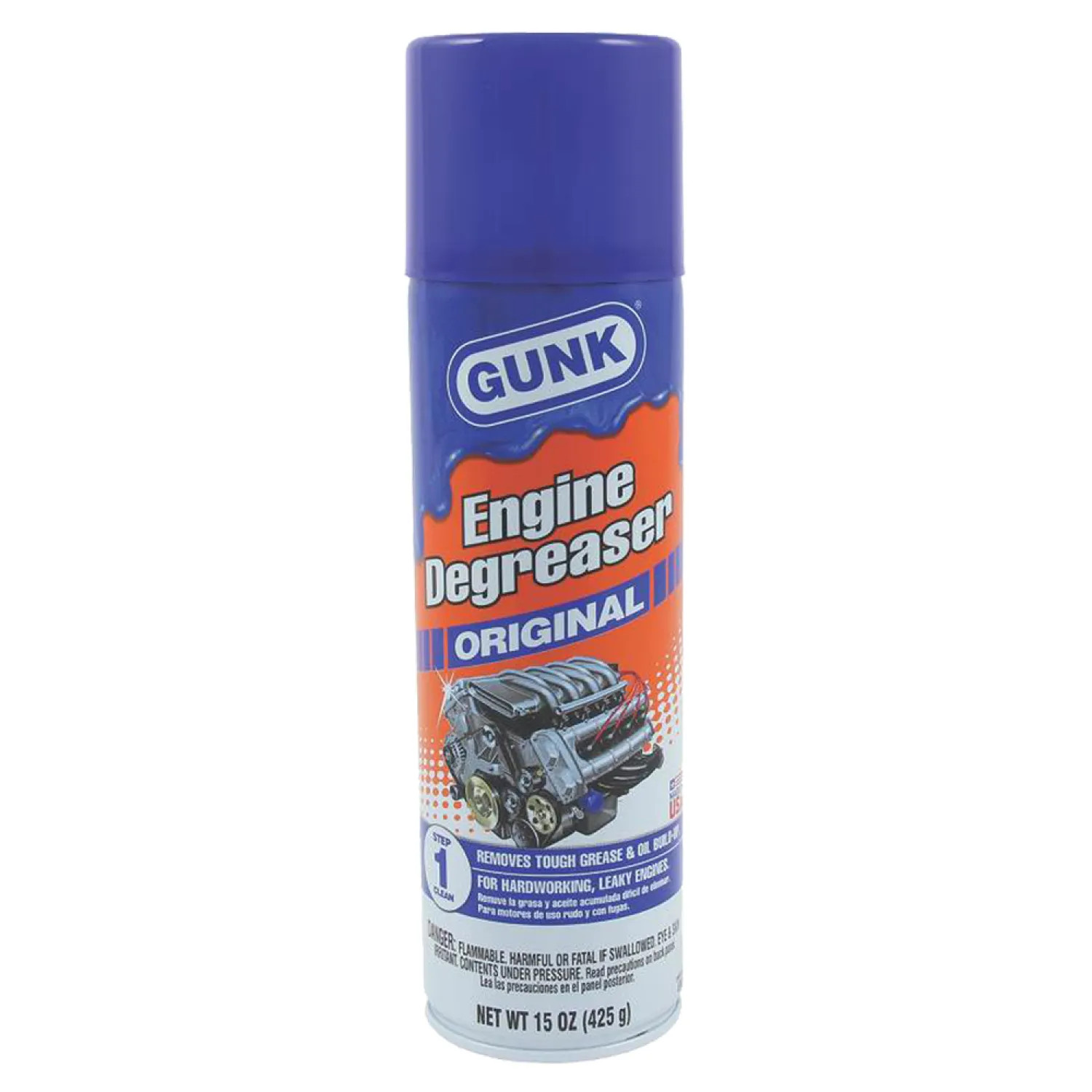 Radiator Specialty EB1 Engine Brite EB1 Heavy Duty Engine Degreaser, 15 oz Aerosol Can, Amber Liquid