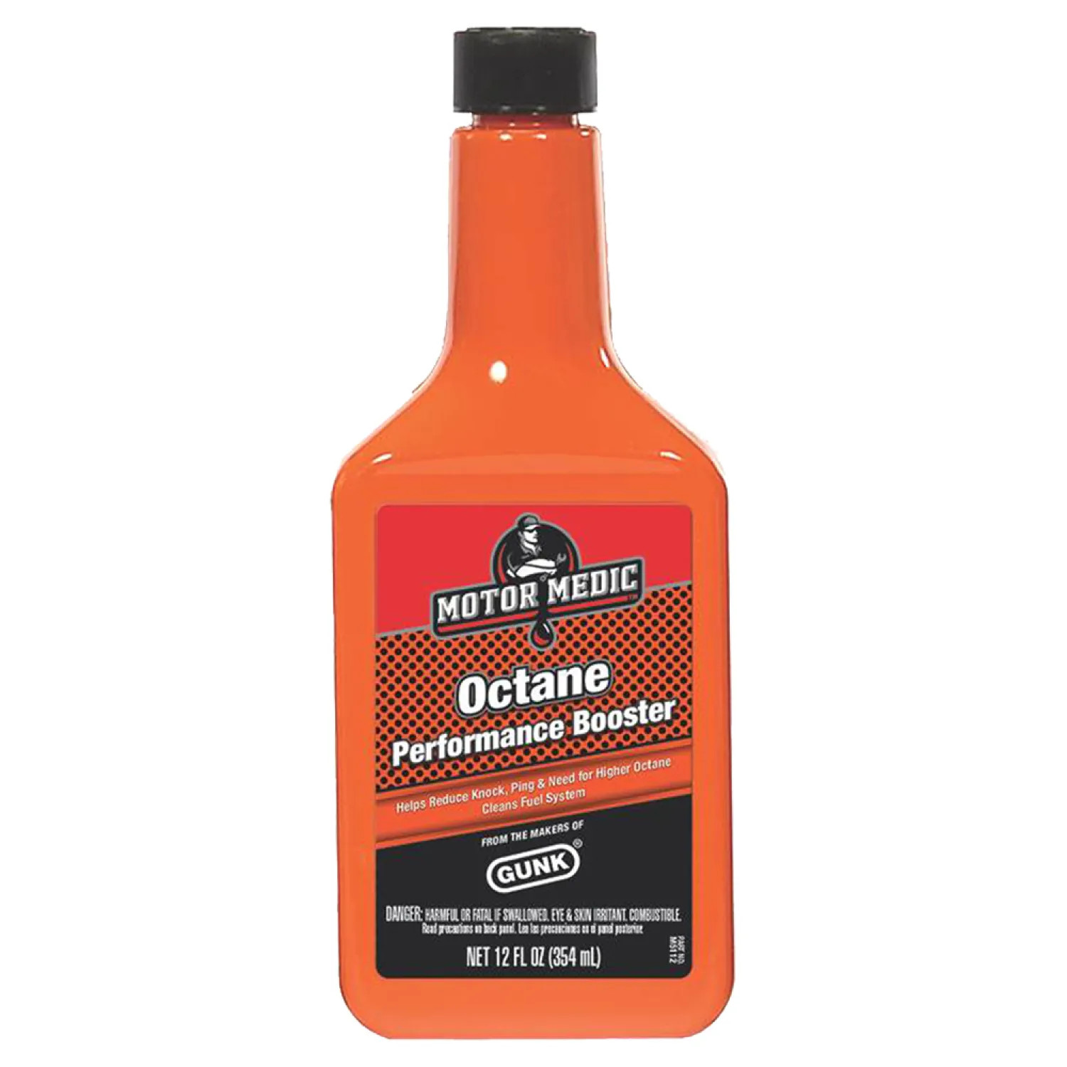 Radiator Specialty M5112 Radiator Specialty M5112 Gasoline Octane Booster, 12 oz, Plastic Bottle, Light Yellow-Amber