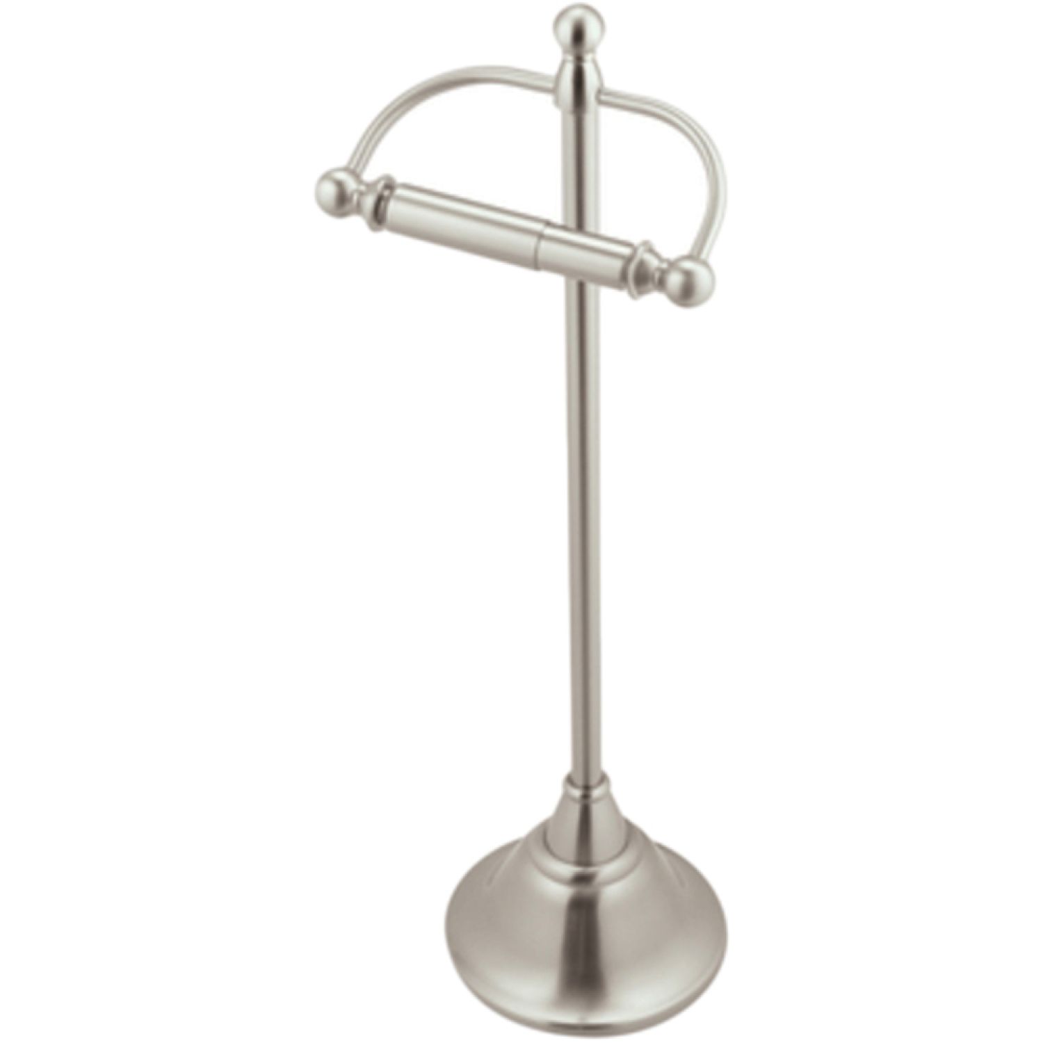 Moen DN6850BN Moen Sage Freestanding Toilet Paper Holder, Brushed Nickel - DN6850BN
