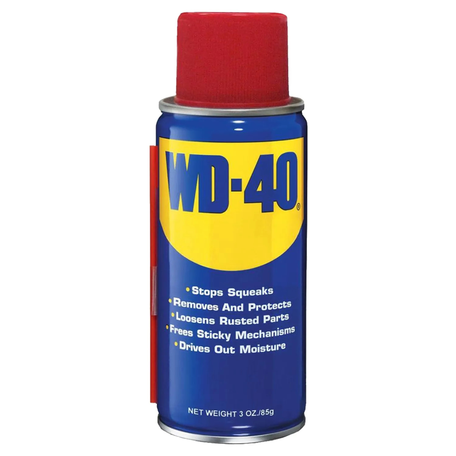 WD-40 490002 WD-40 490002 Multi-Purpose Lubricant, 3 oz, Aerosol Can, Light Amber, Liquid
