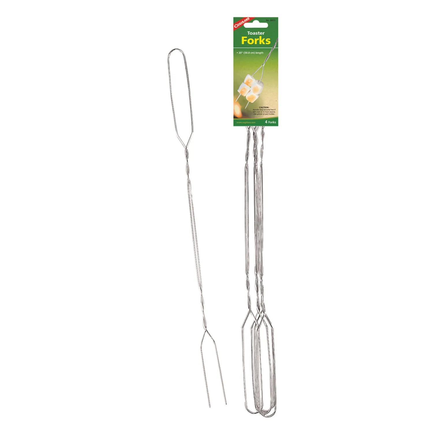 Coghlan 8975 Coghlans 8975 Twisted Wire Toaster Fork, 20 in L, Chrome