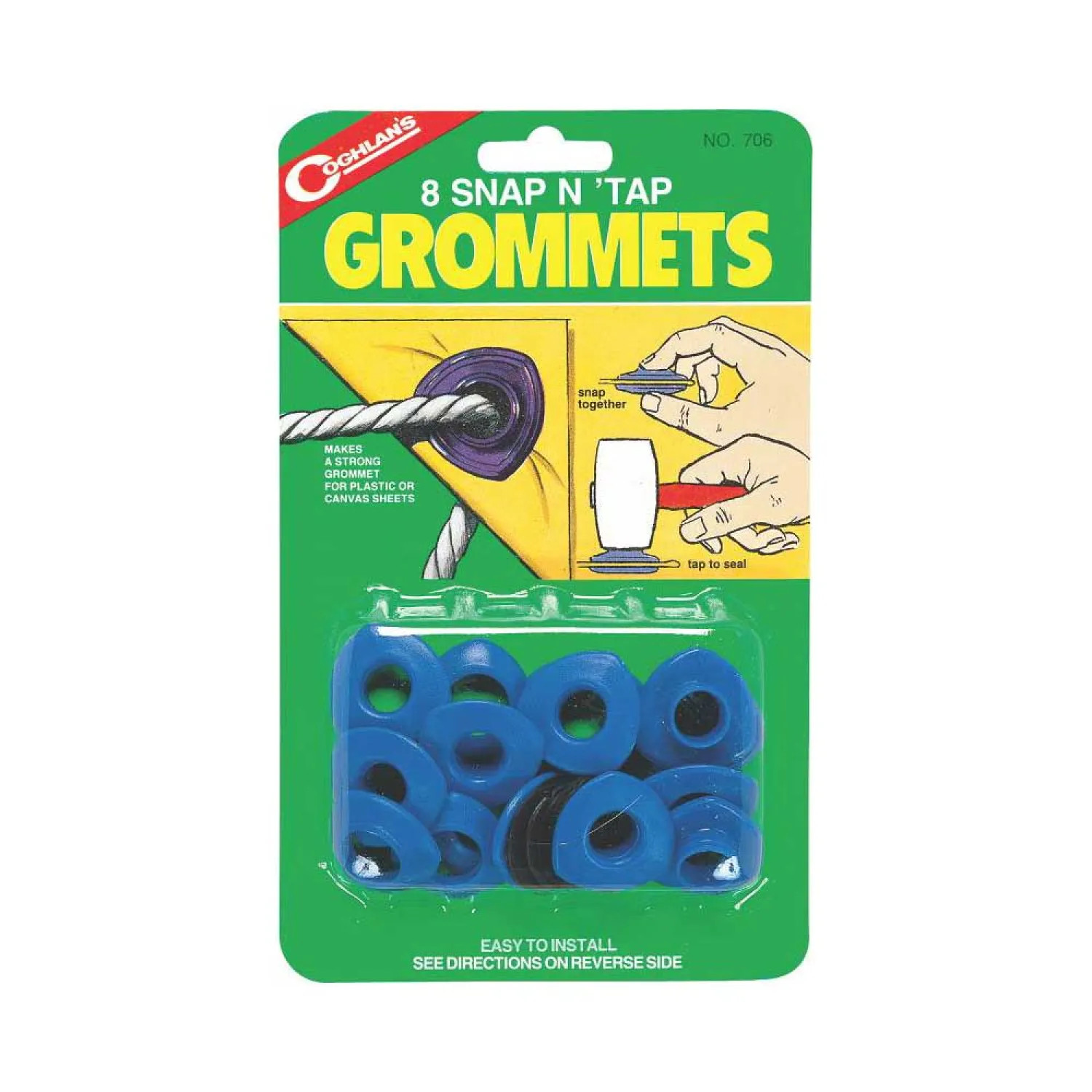 Coghlan 706 Coghlans Snap'n Tap Grommet, 0.4375 in ID