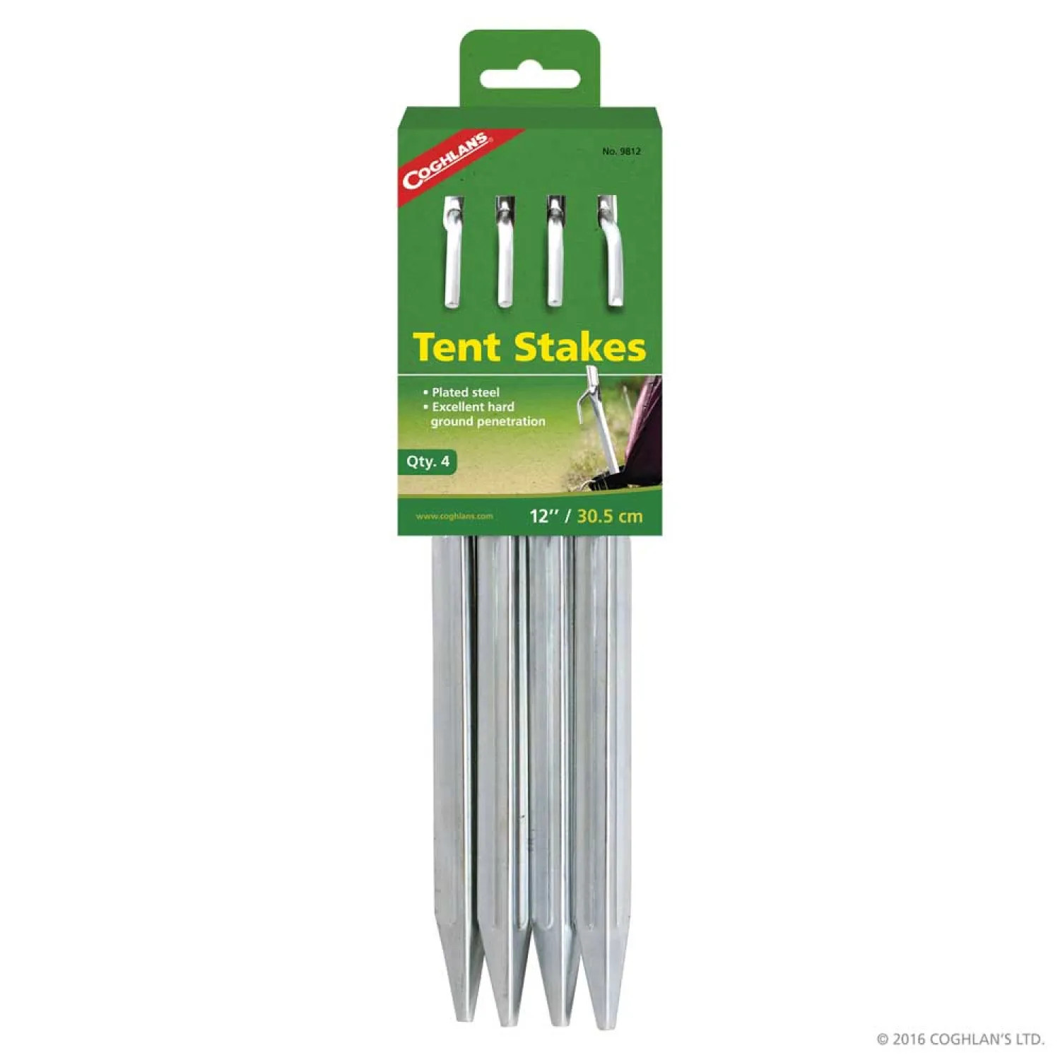 Coghlan 9812 Coghlans'S 9812 Tent Stake 12 in L, Steel