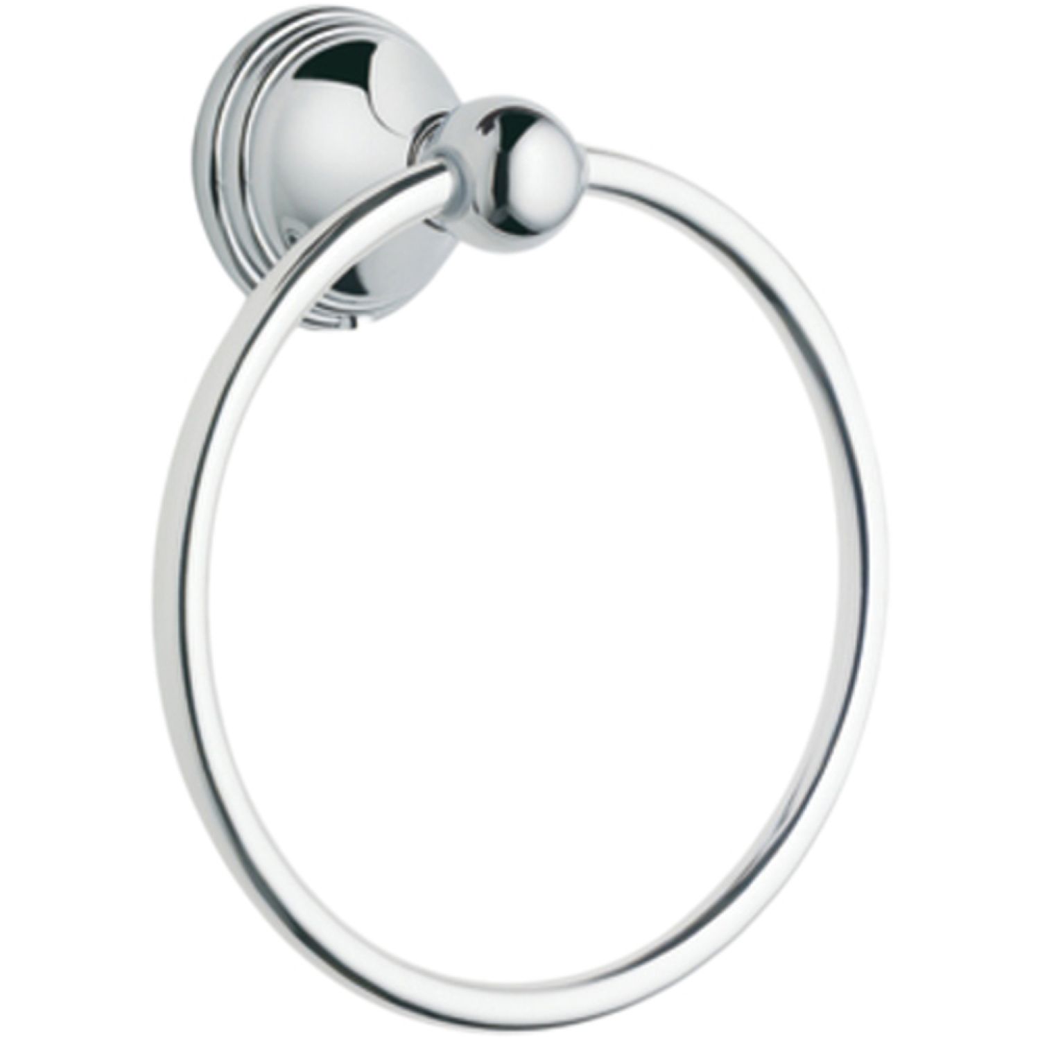 Moen DN8486CH Moen Preston Wall Mounted Hand Towel Ring, Chrome - DN8486CH