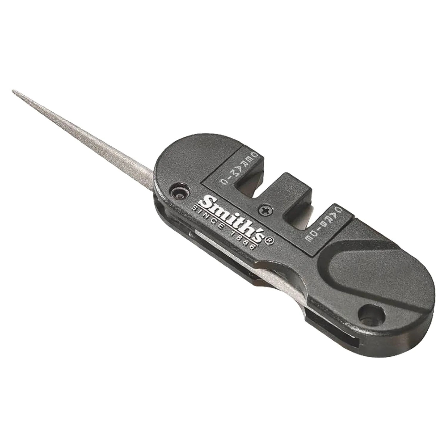 Smiths PP1 Smith'S Pocket Pal Multifunction Knife Sharpener, Carbide Blade and Ceramic Stone