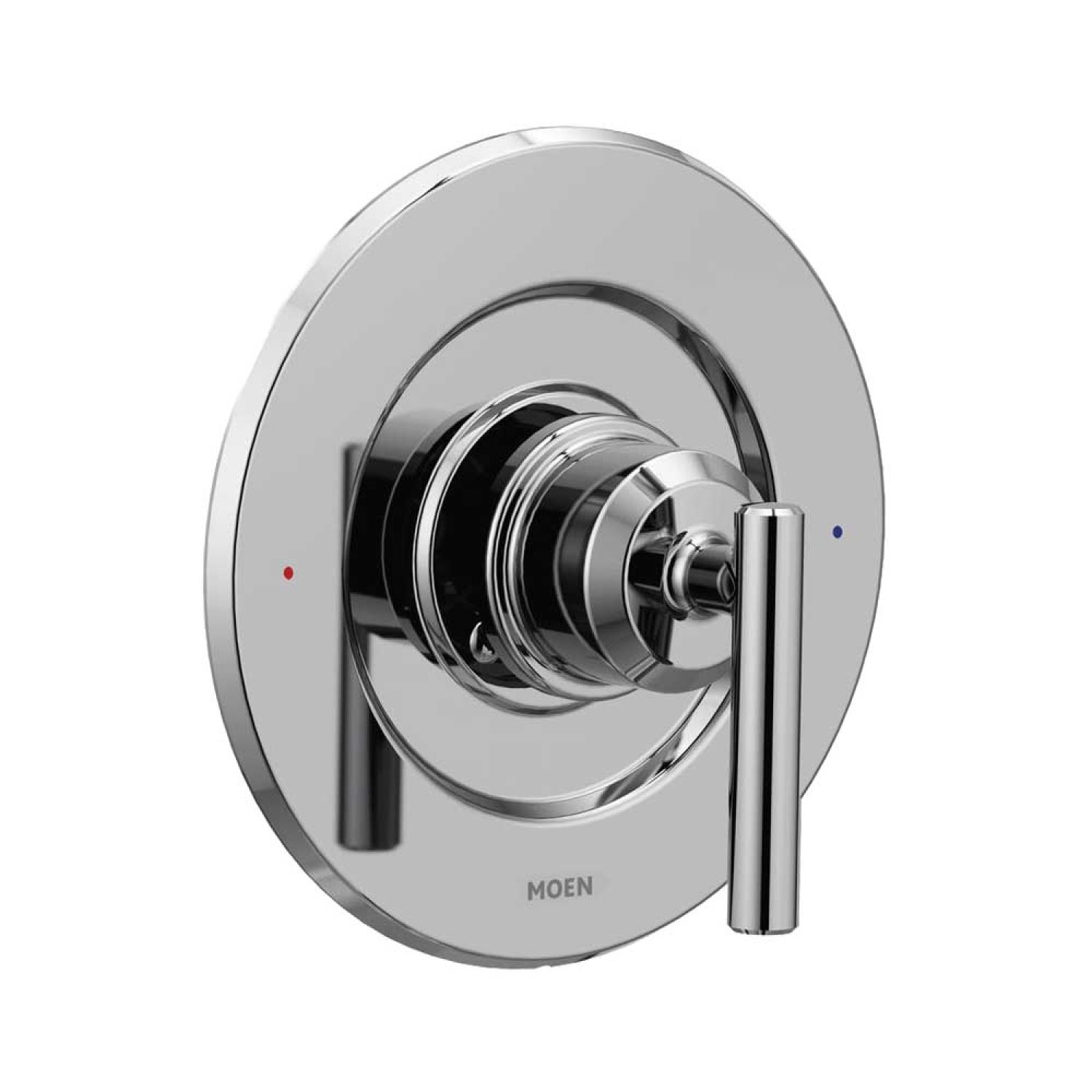 Moen T2901 Moen Gibson Posi-Temp Single-Handle Valve Trim, Lever Handle, Polished Chrome - T2901