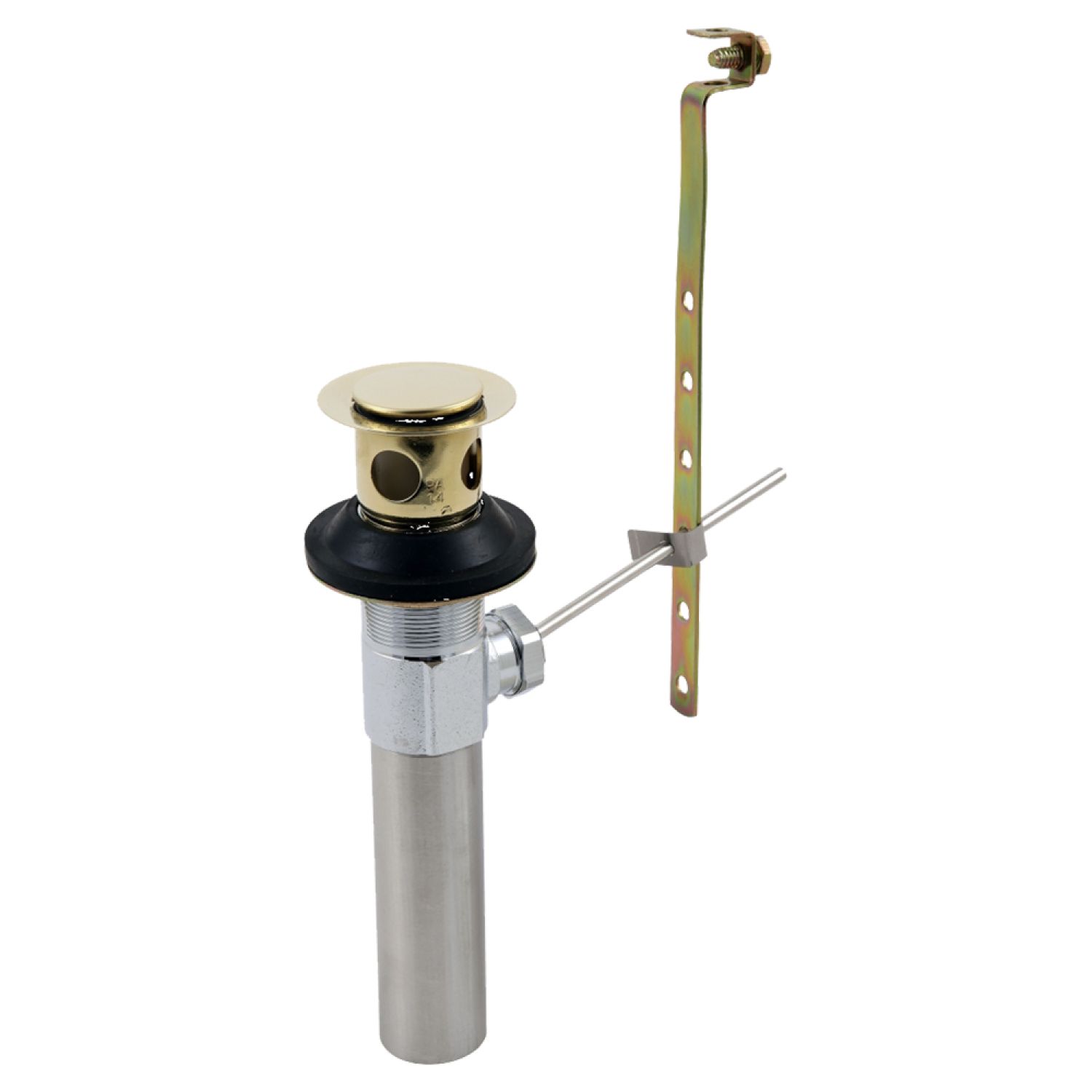 Delta RP26533BL Delta RP26533BL Matte Black Pop-Up Lavatory Drain Assembly
