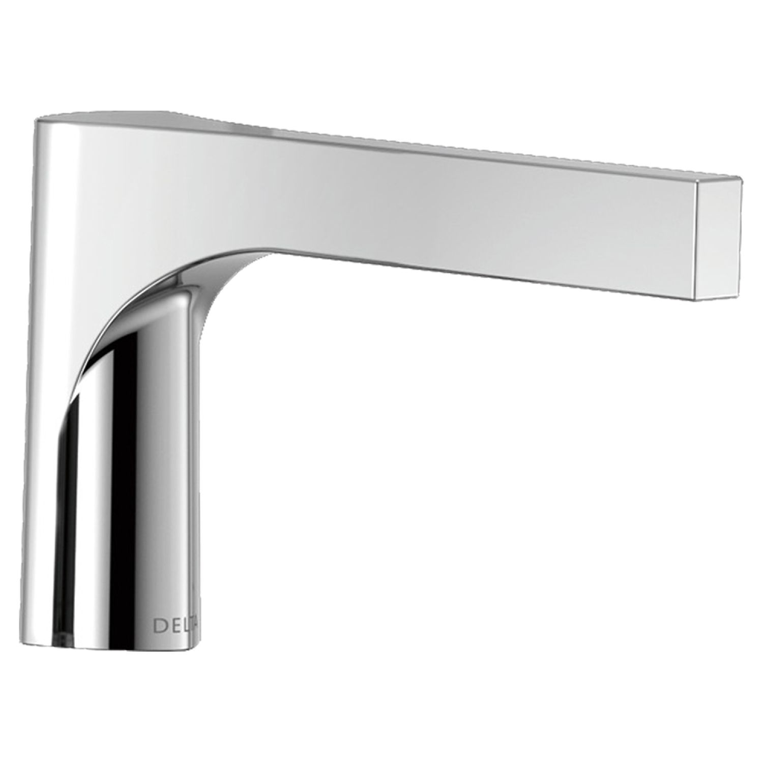 Delta RP84846 Delta Zura Chrome Tub Spout for Delta T4774-FL Floor-Mount Tub Filler, Single-Hole Installation, 9-3/16in Spout Reach, Rigid Spout - RP84846