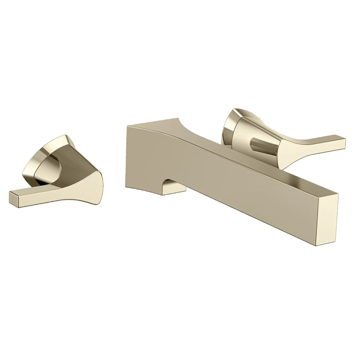Delta T3574LF-PNWL Delta Zura Wall-Mount Polished Nickel Lavatory Faucet for 8