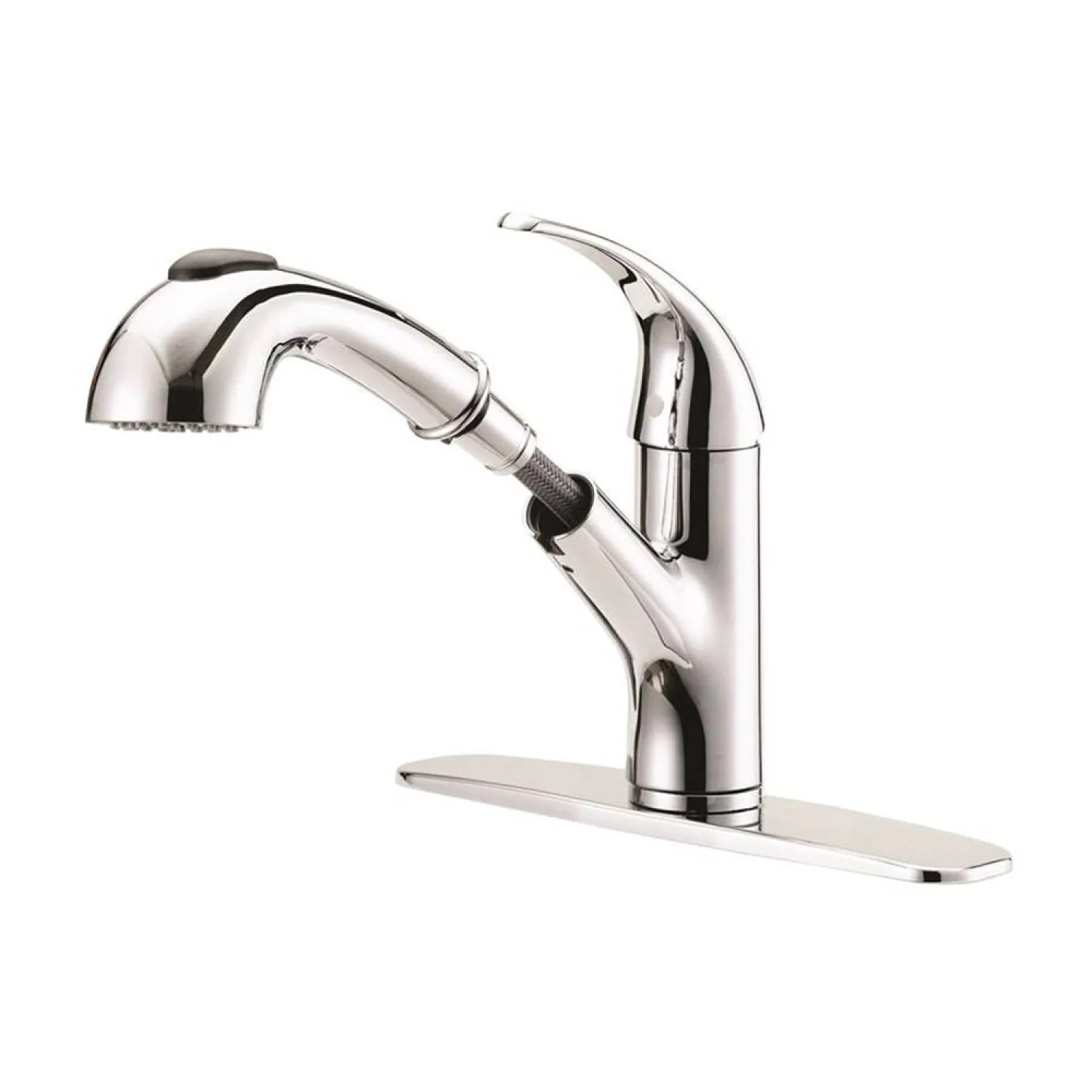 Boston Harbor FP4A4079CP oston Harbor Single Handle Pull-Out Kitchen Faucet, Chrome - FP4A4079CP