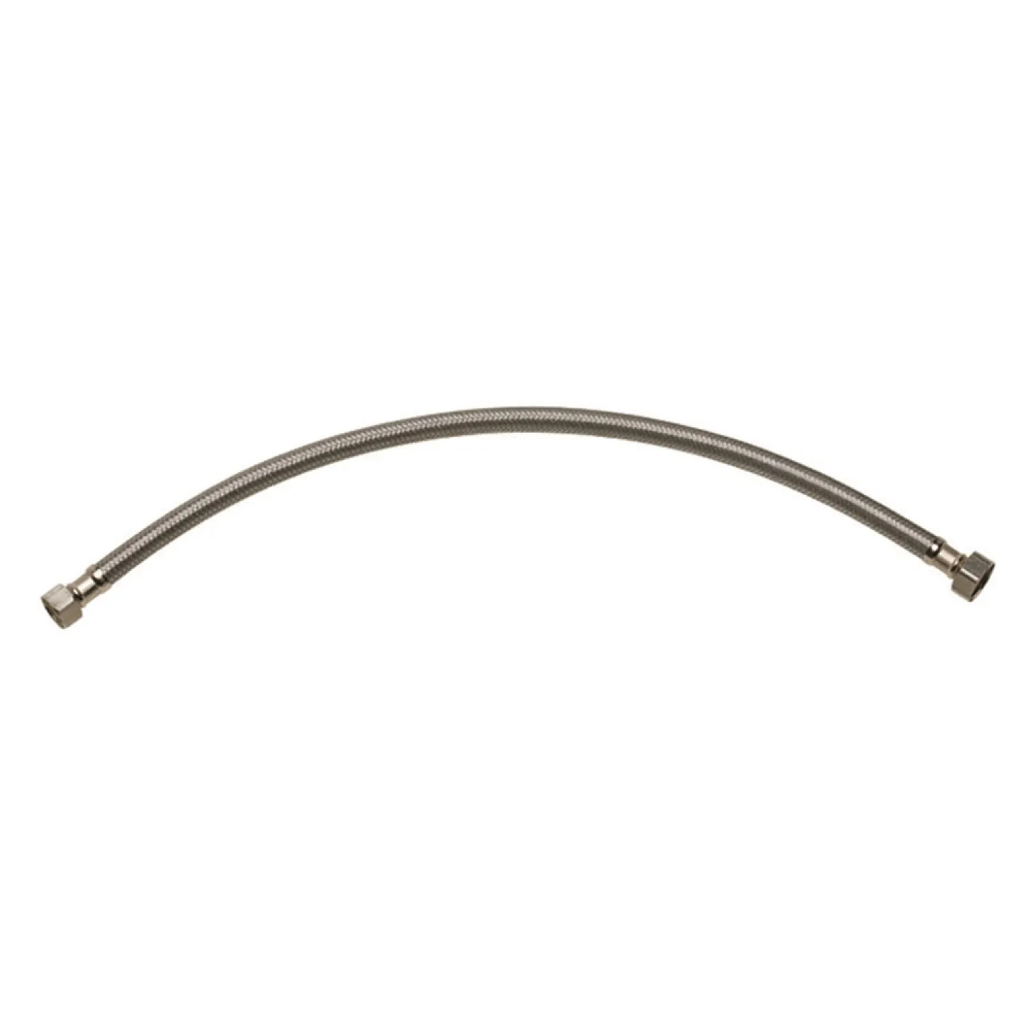 Fluidmaster B3F20 Fluidmaster B3F20 Flexible Braided Faucet Connector With Polymer Core, 1/2 in X 20 in, 1000 psi