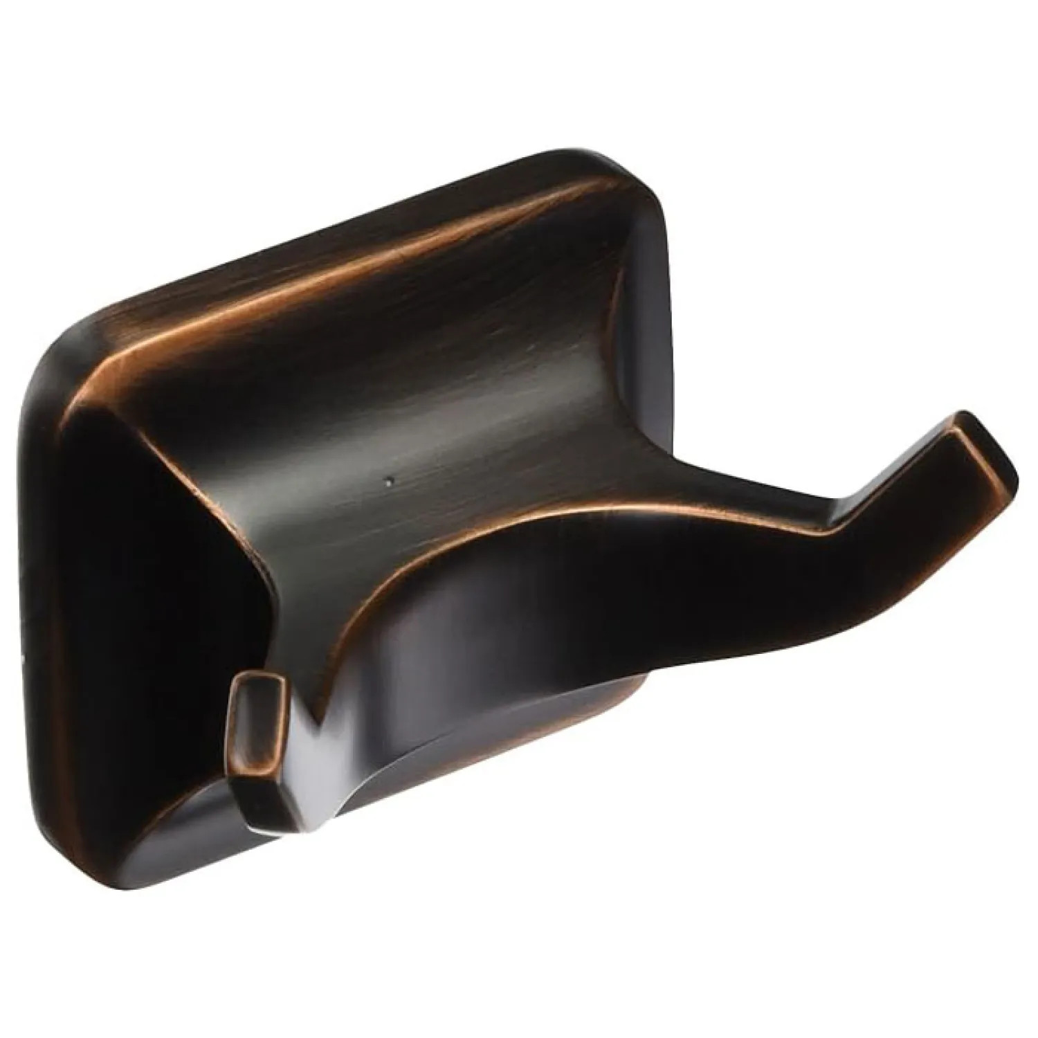 Mintcraft 3653-35-07-SOU Boston Harbor Manhattan Double Robe Hook with Mounting Hardware, Zinc, Venetian Bronze - 3653-35-07-SOU
