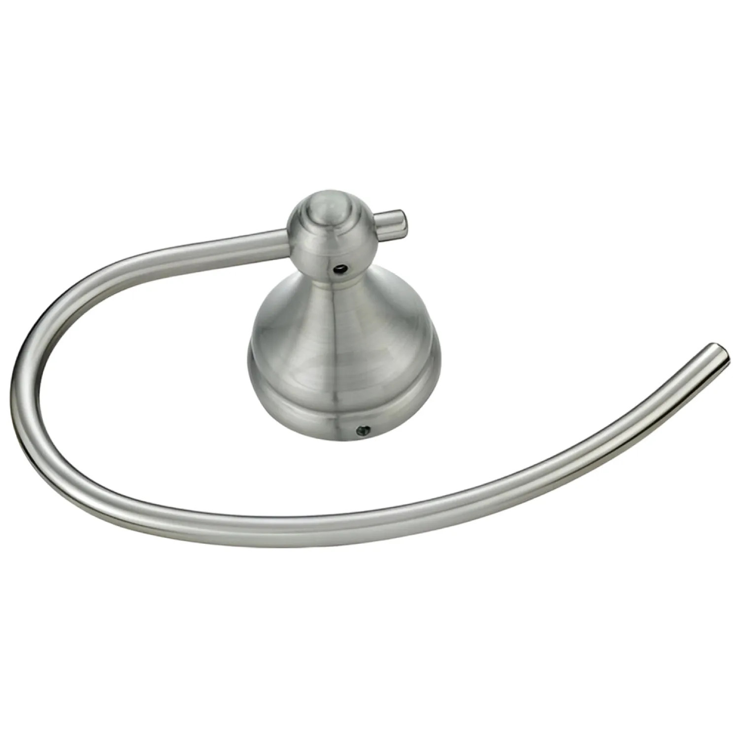 Mintcraft 5060C-08-10-SOU Boston Harbor Venetian Towel Ring, C-Style, Concealed Mounting, Zinc/Steel, Brushed Nickel - 5060C-08-10-SOU